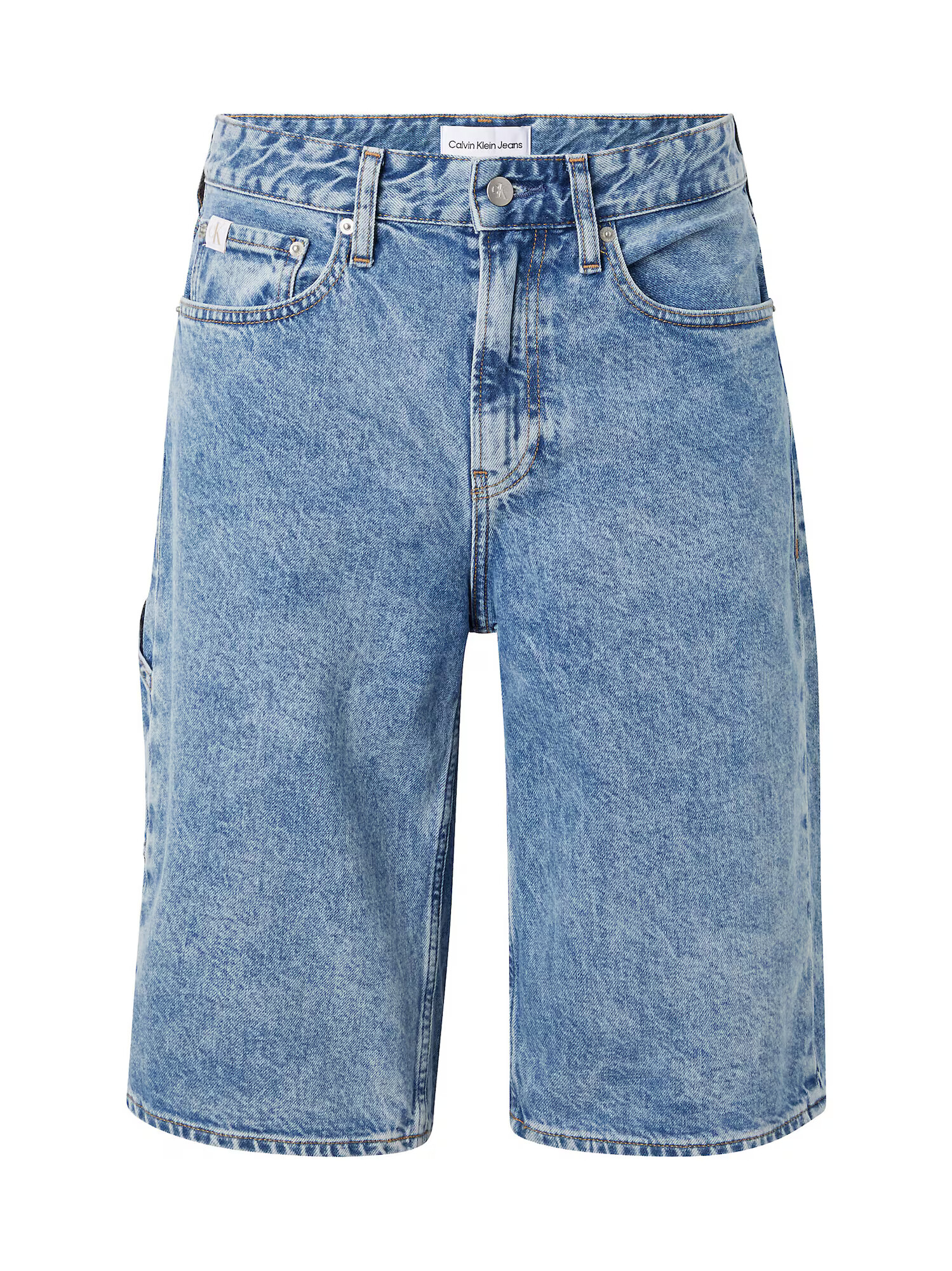 Calvin Klein Jeans Pantaloni albastru denim - Pled.ro