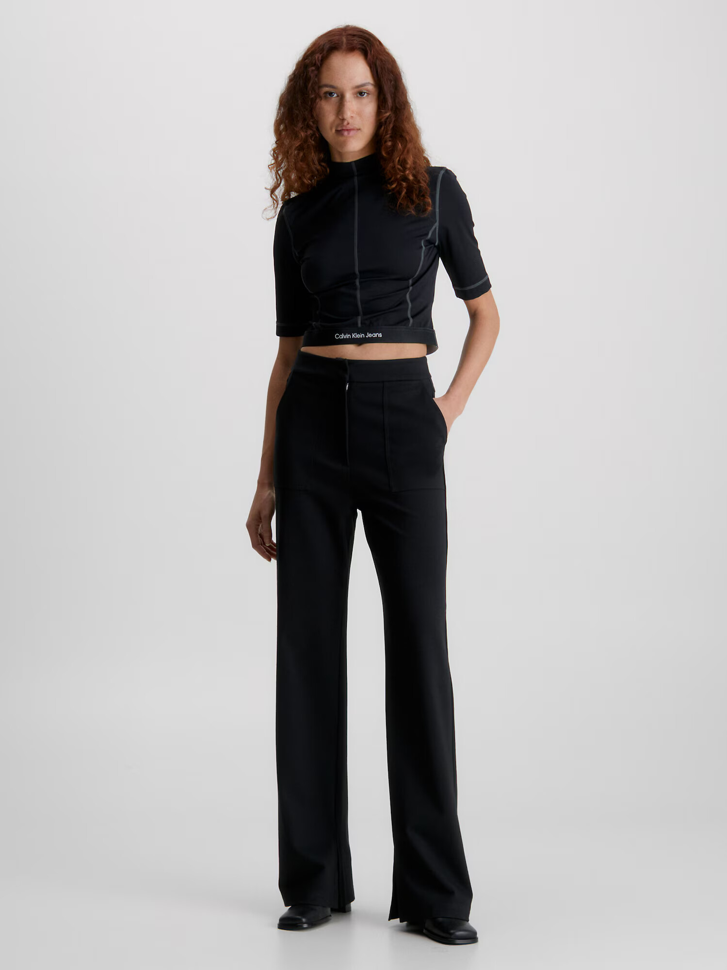 Calvin Klein Jeans Pantaloni negru - Pled.ro