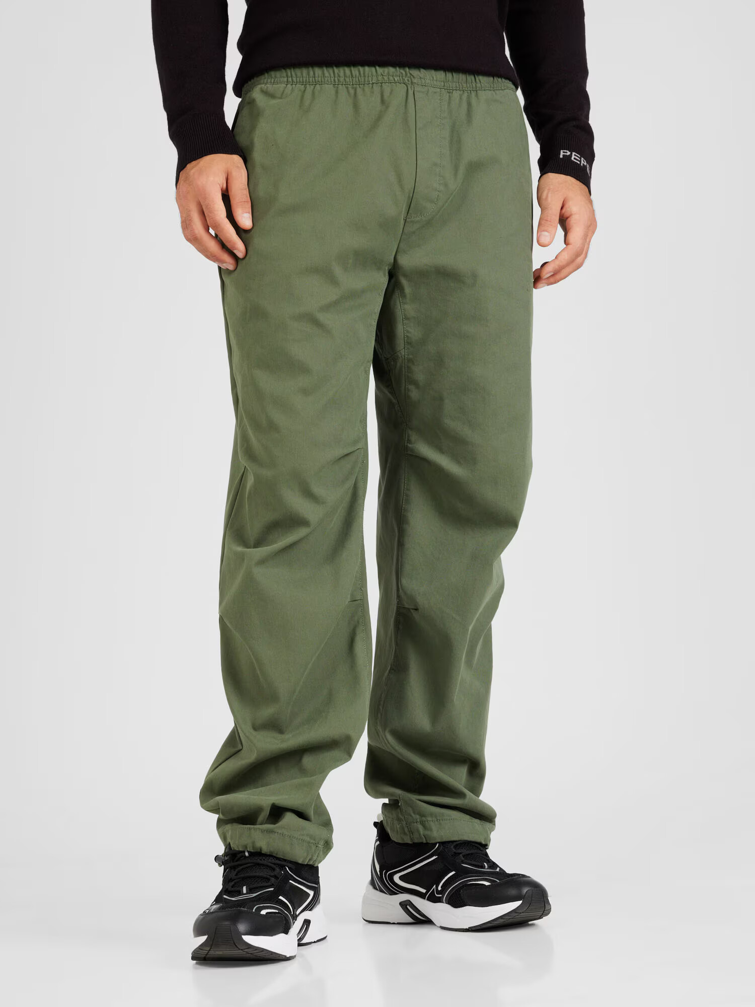 Calvin Klein Jeans Pantaloni verde - Pled.ro