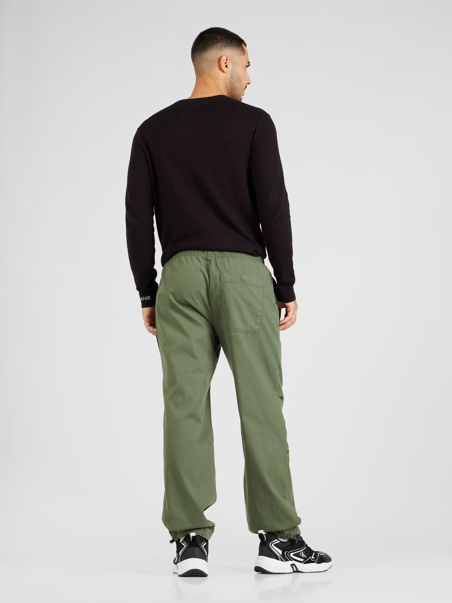 Calvin Klein Jeans Pantaloni verde - Pled.ro