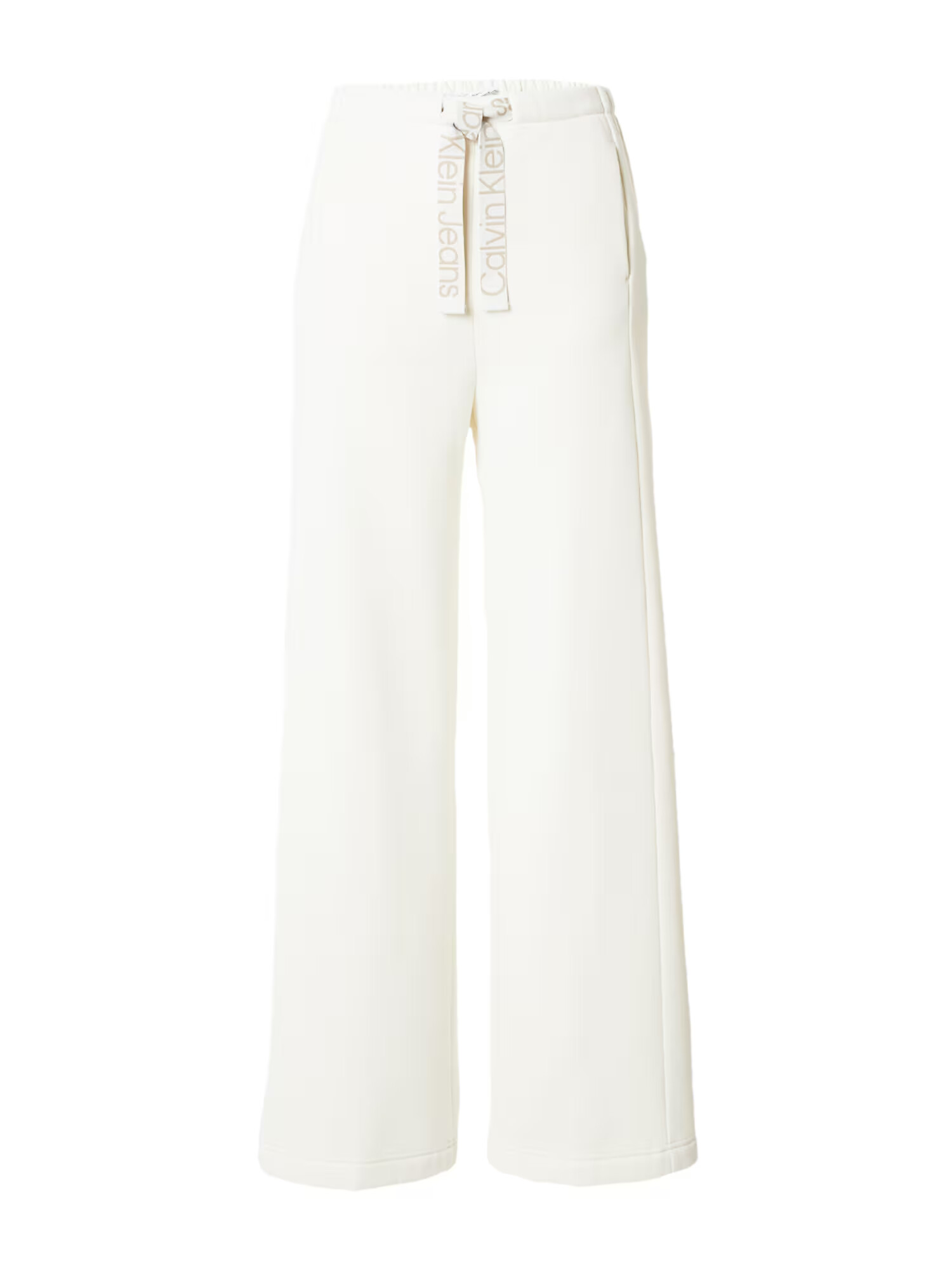 Calvin Klein Jeans Pantaloni gri deschis / alb - Pled.ro