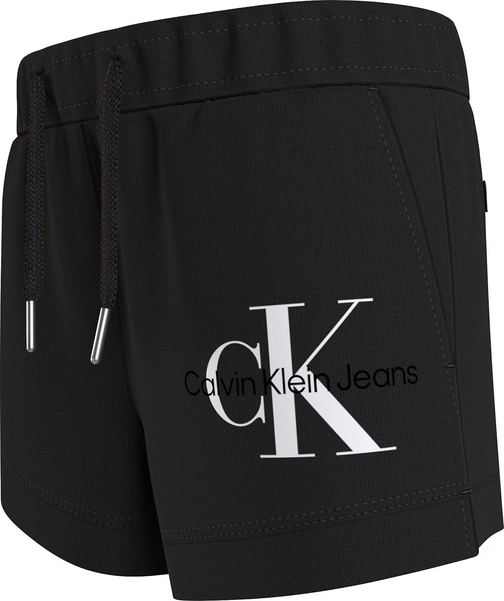 Calvin Klein Jeans Pantaloni gri / negru / alb - Pled.ro