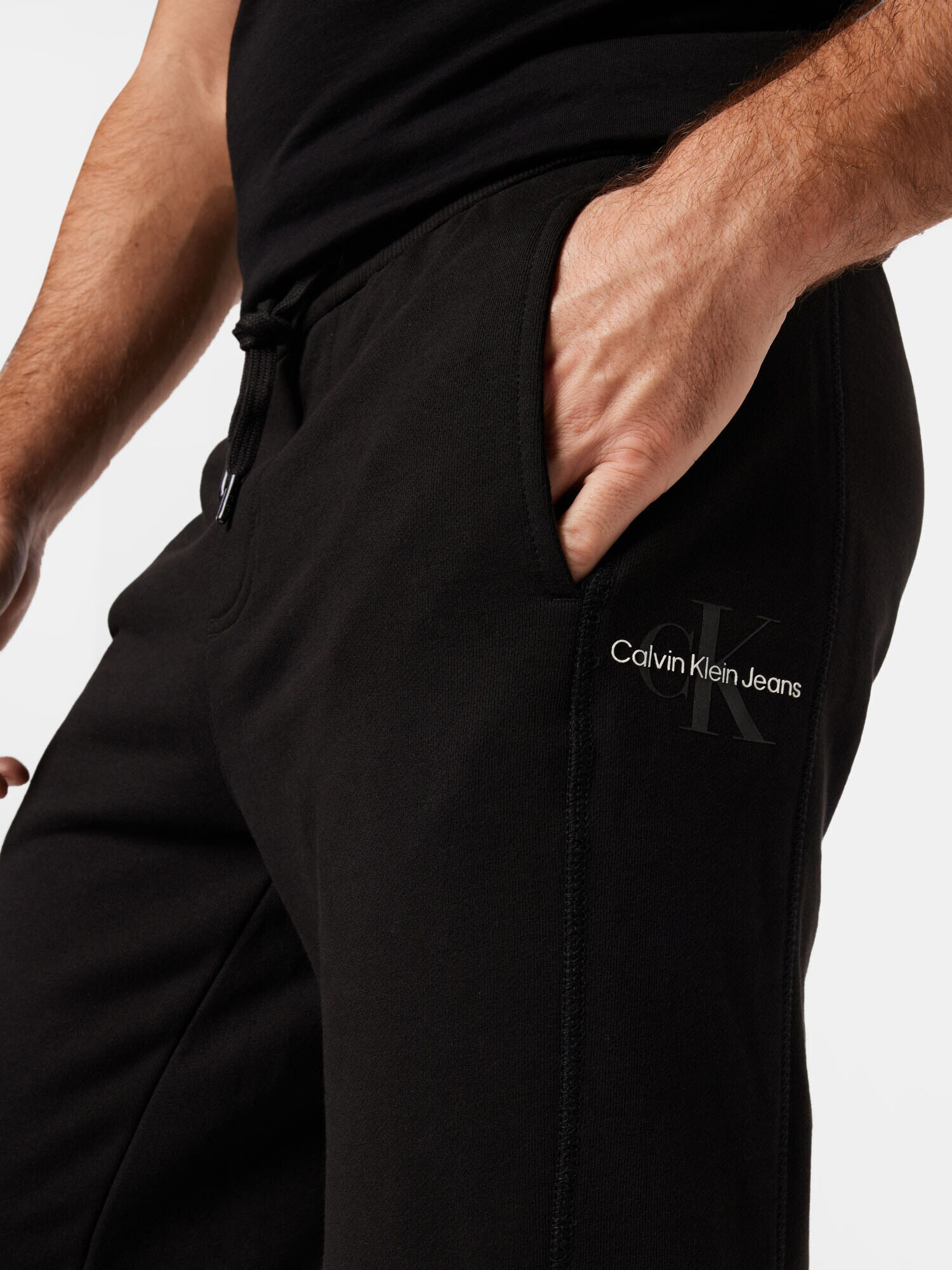 Calvin Klein Jeans Pantaloni negru - Pled.ro