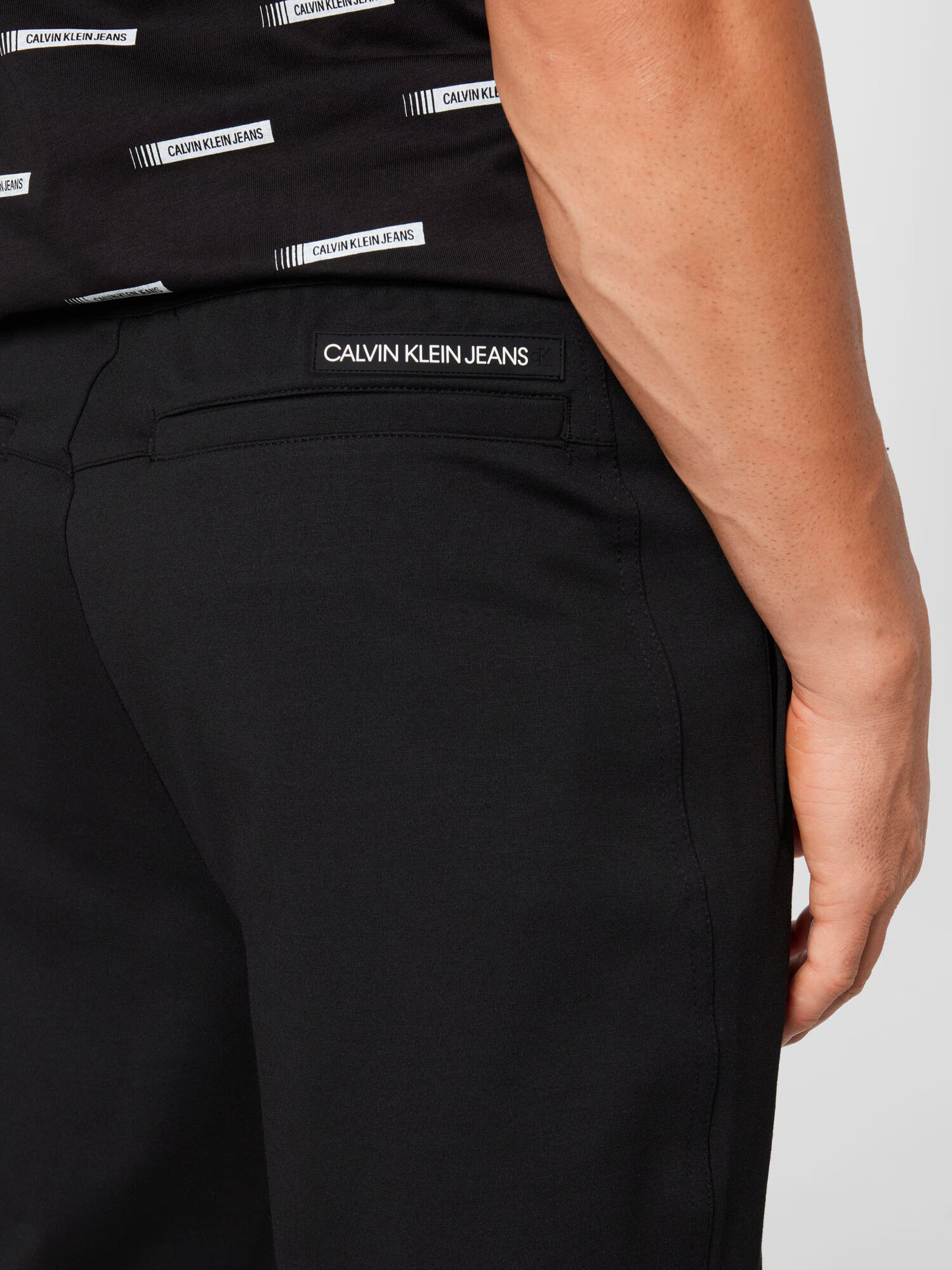 Calvin Klein Jeans Pantaloni negru - Pled.ro