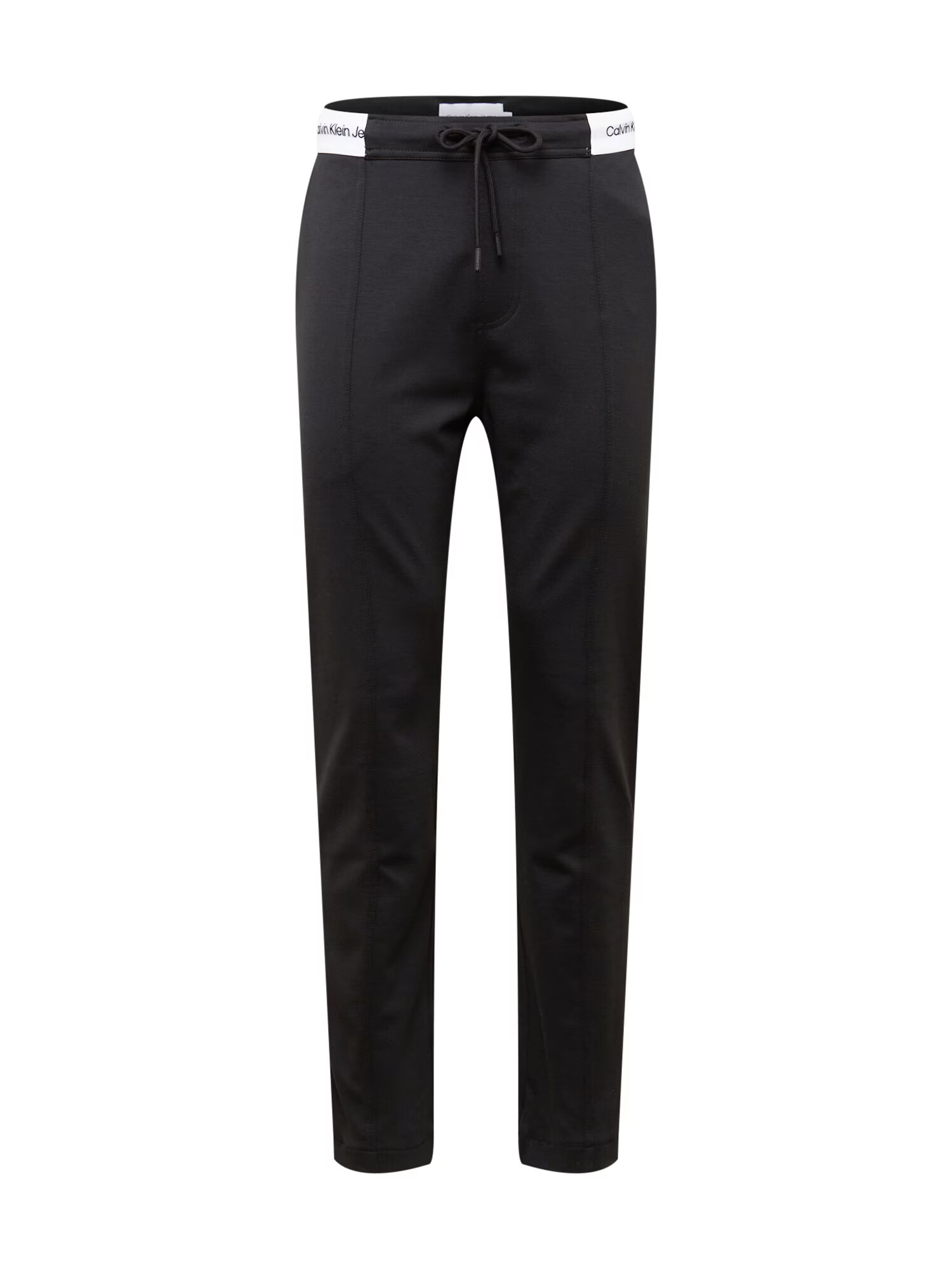 Calvin Klein Jeans Pantaloni negru / alb - Pled.ro