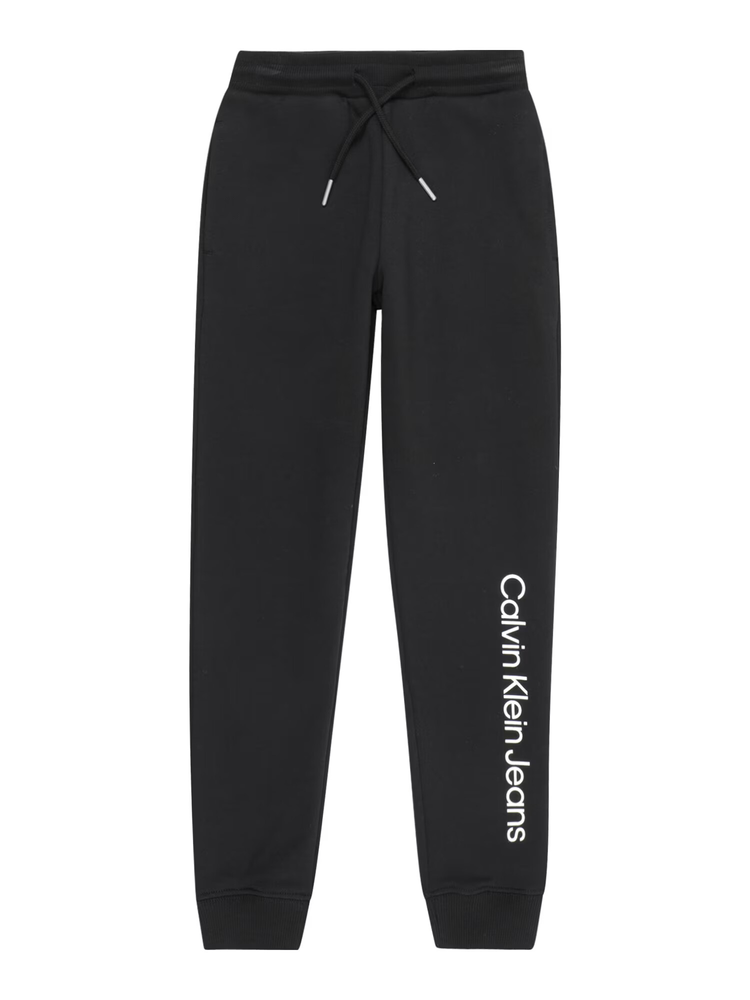 Calvin Klein Jeans Pantaloni negru / alb - Pled.ro