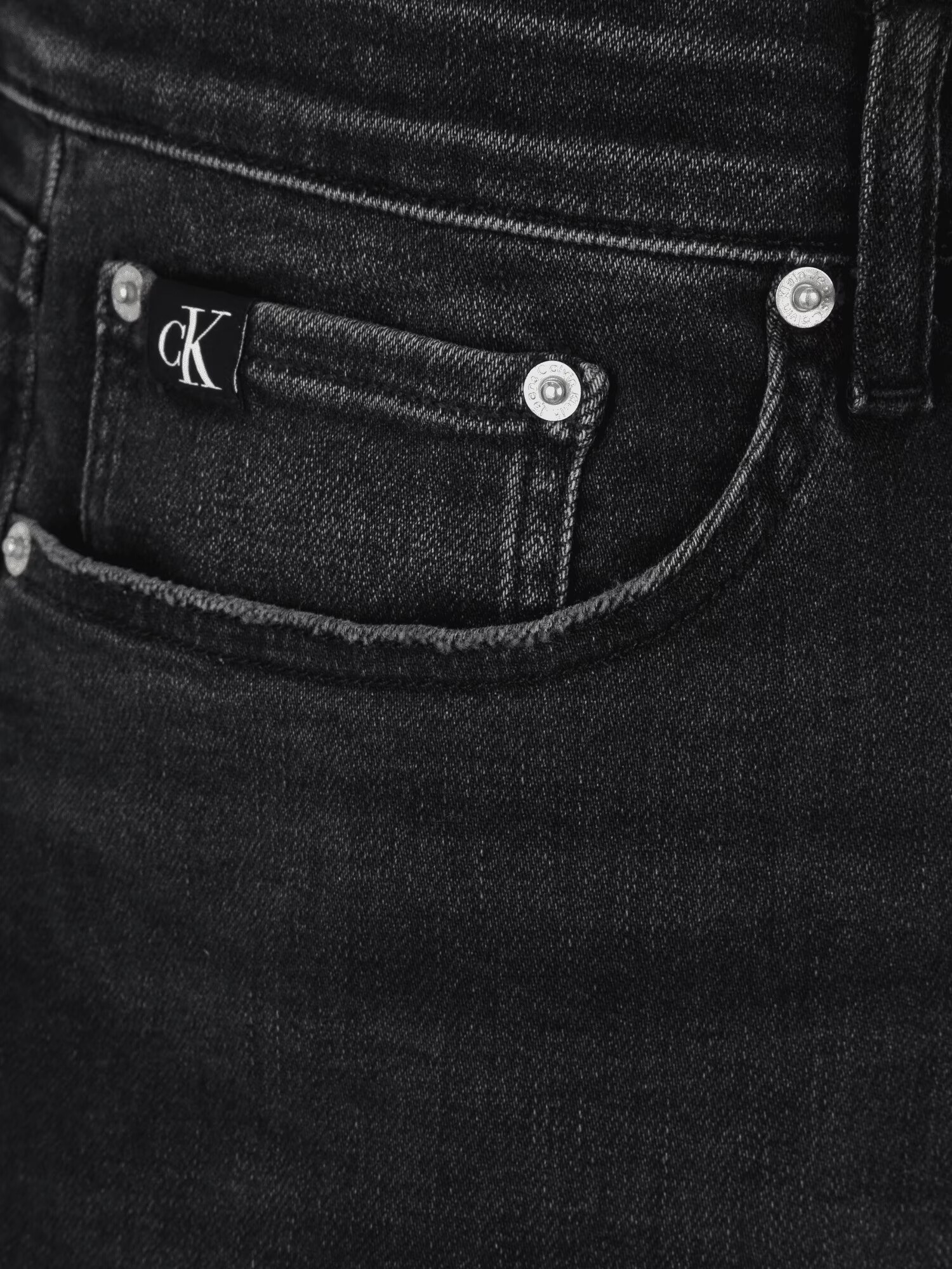 Calvin Klein Jeans Plus Jeans negru denim - Pled.ro