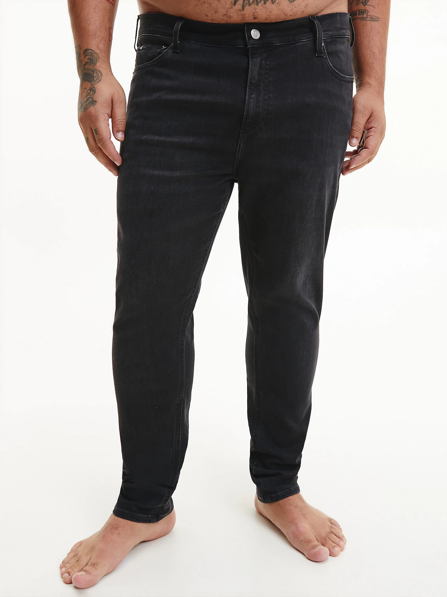 Calvin Klein Jeans Plus Jeans negru denim - Pled.ro