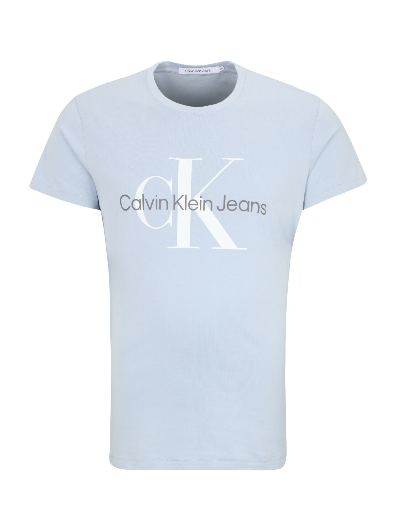 Calvin Klein Jeans Plus Tricou albastru deschis / albastru violet / alb - Pled.ro