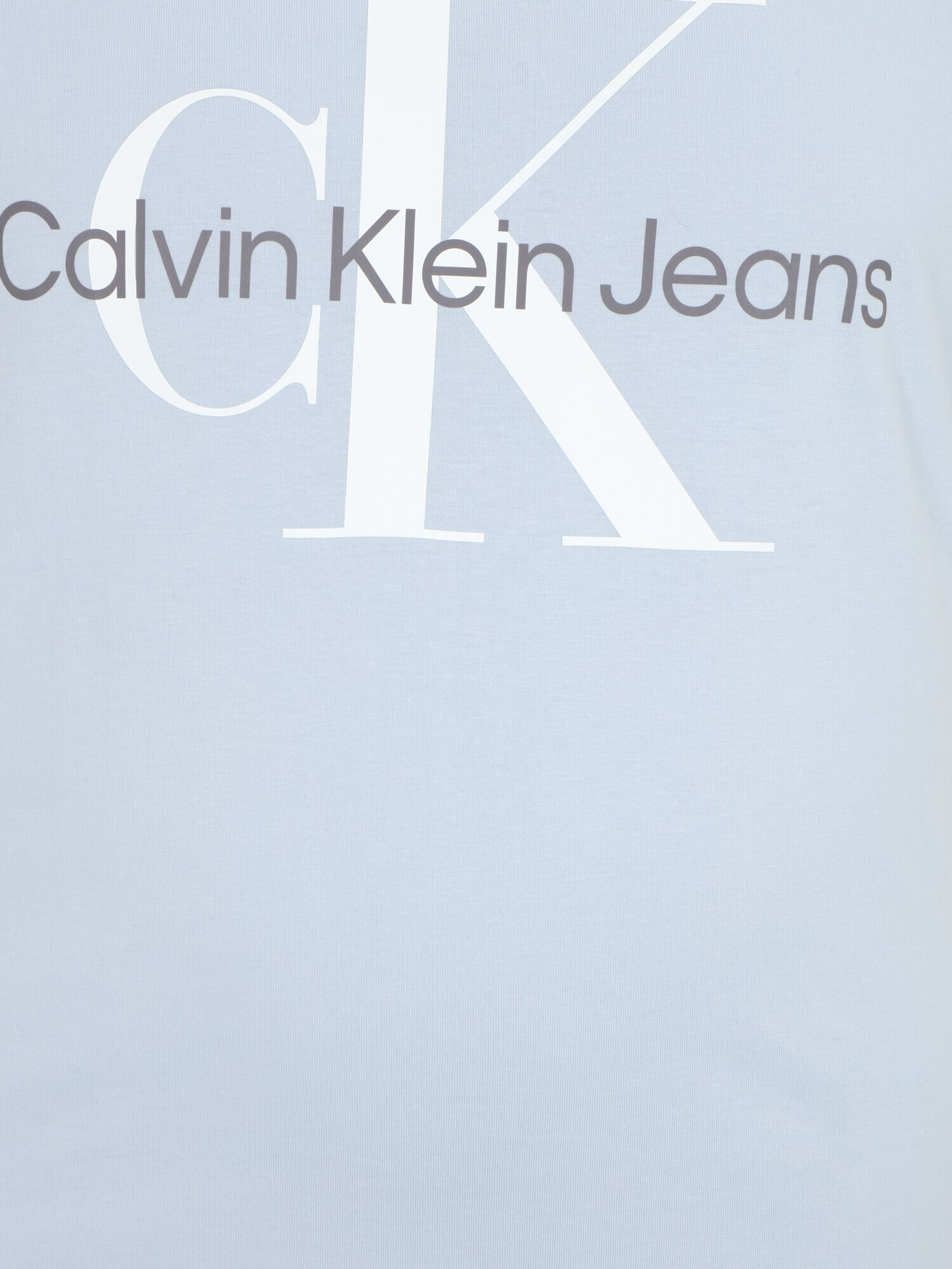 Calvin Klein Jeans Plus Tricou albastru deschis / albastru violet / alb - Pled.ro