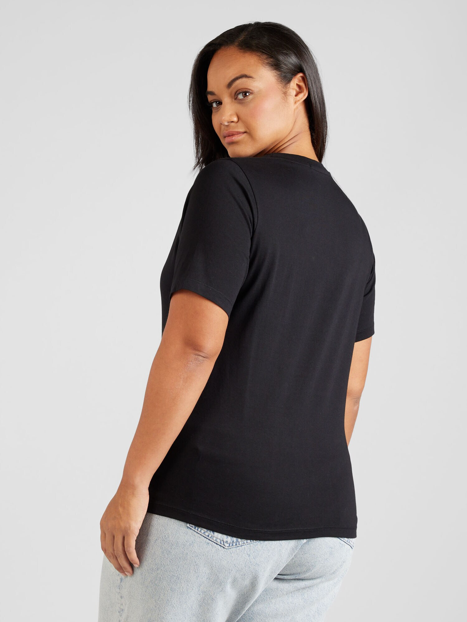 Calvin Klein Jeans Curve Tricou verde / lila / negru - Pled.ro