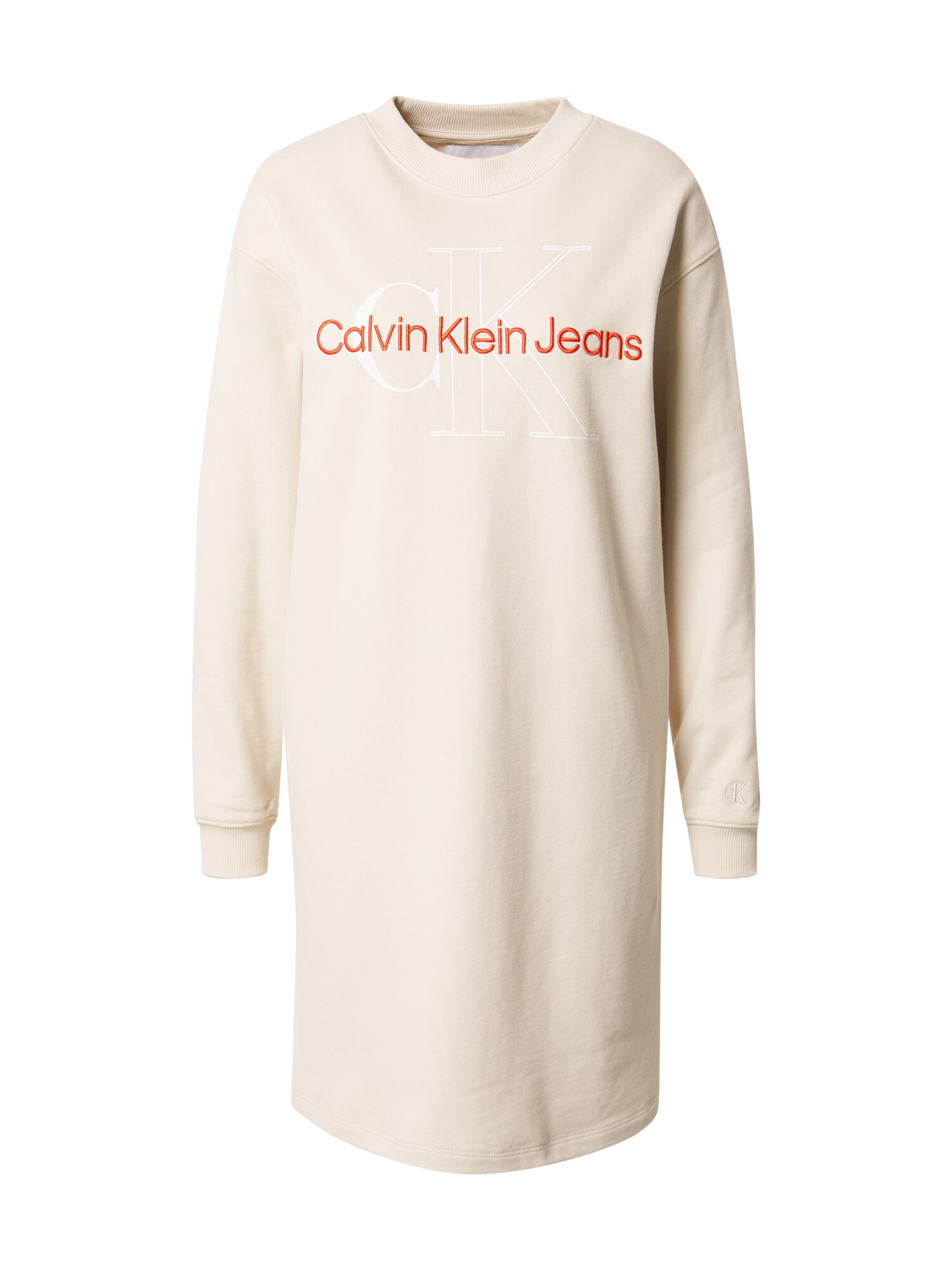 Calvin Klein Jeans Rochie crem / portocaliu / alb - Pled.ro