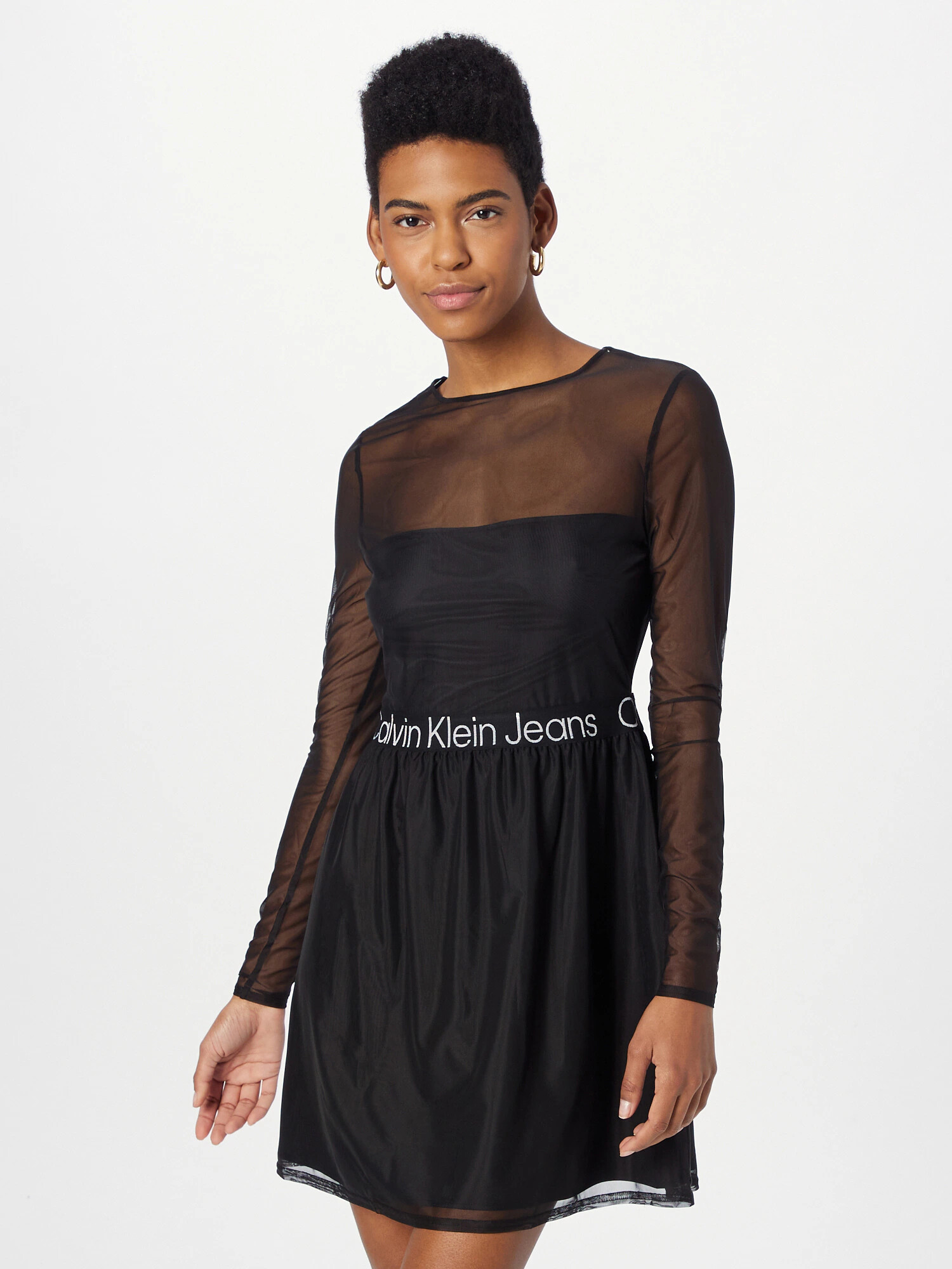 Calvin Klein Jeans Rochie gri deschis / negru - Pled.ro