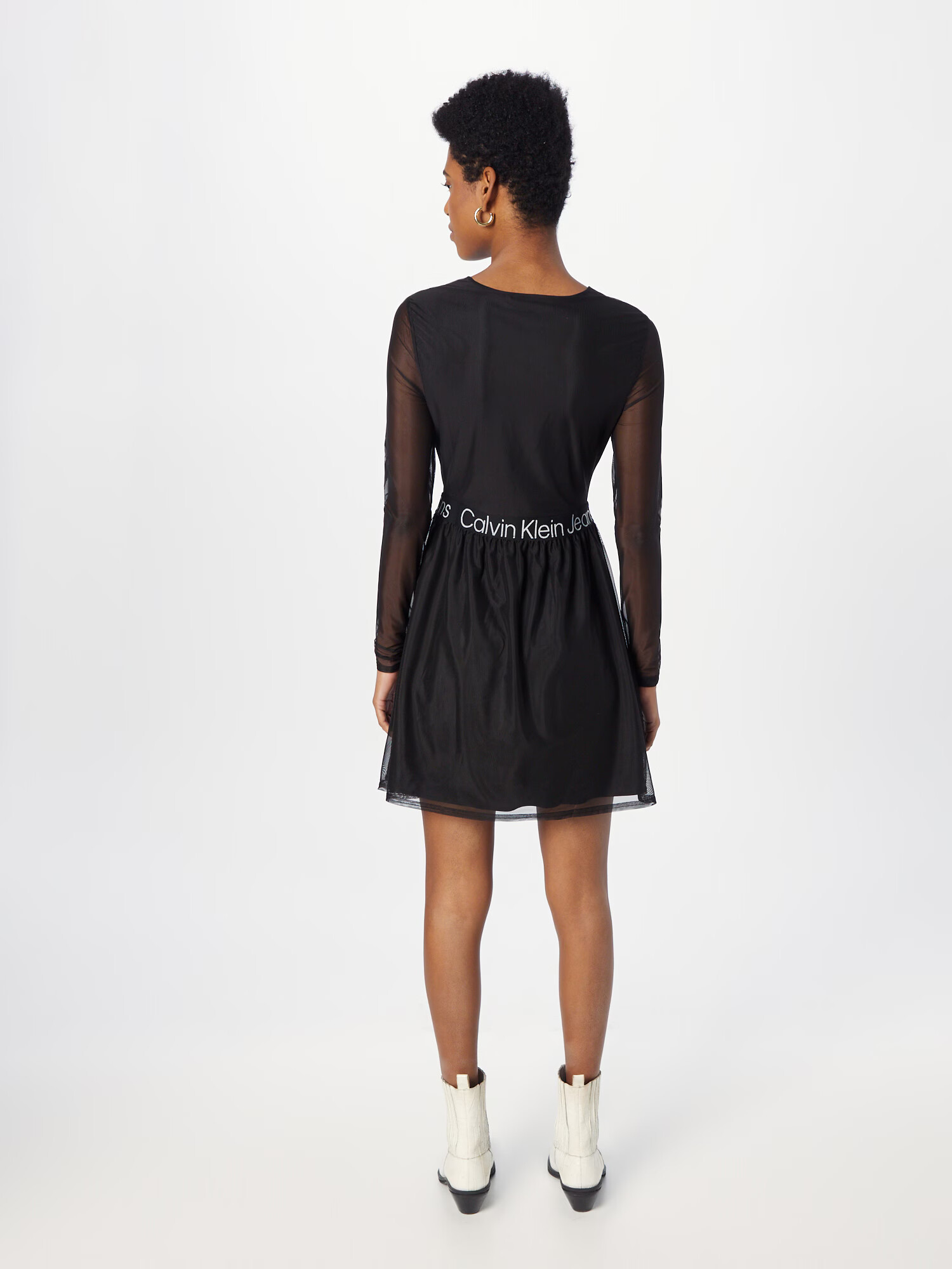 Calvin Klein Jeans Rochie gri deschis / negru - Pled.ro