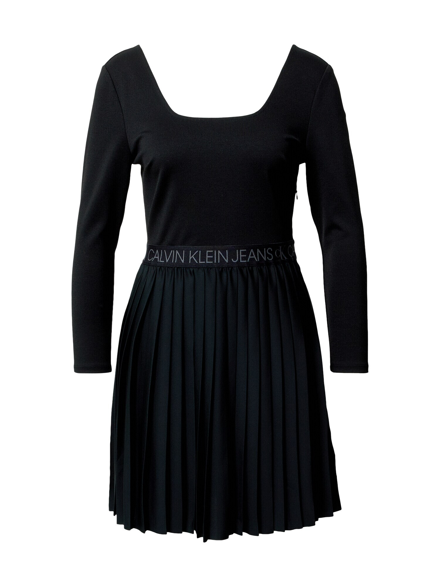 Calvin Klein Jeans Rochie gri / negru - Pled.ro