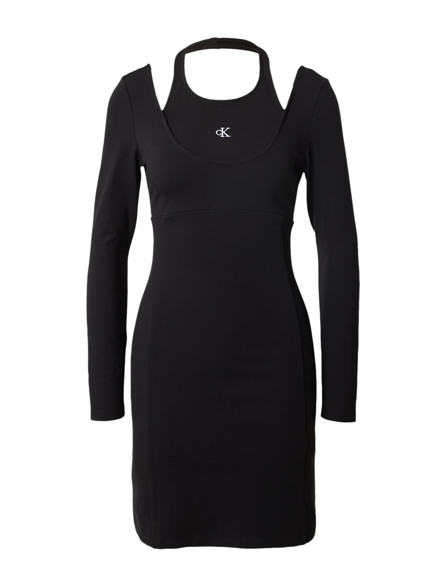 Calvin Klein Jeans Rochie negru / alb - Pled.ro