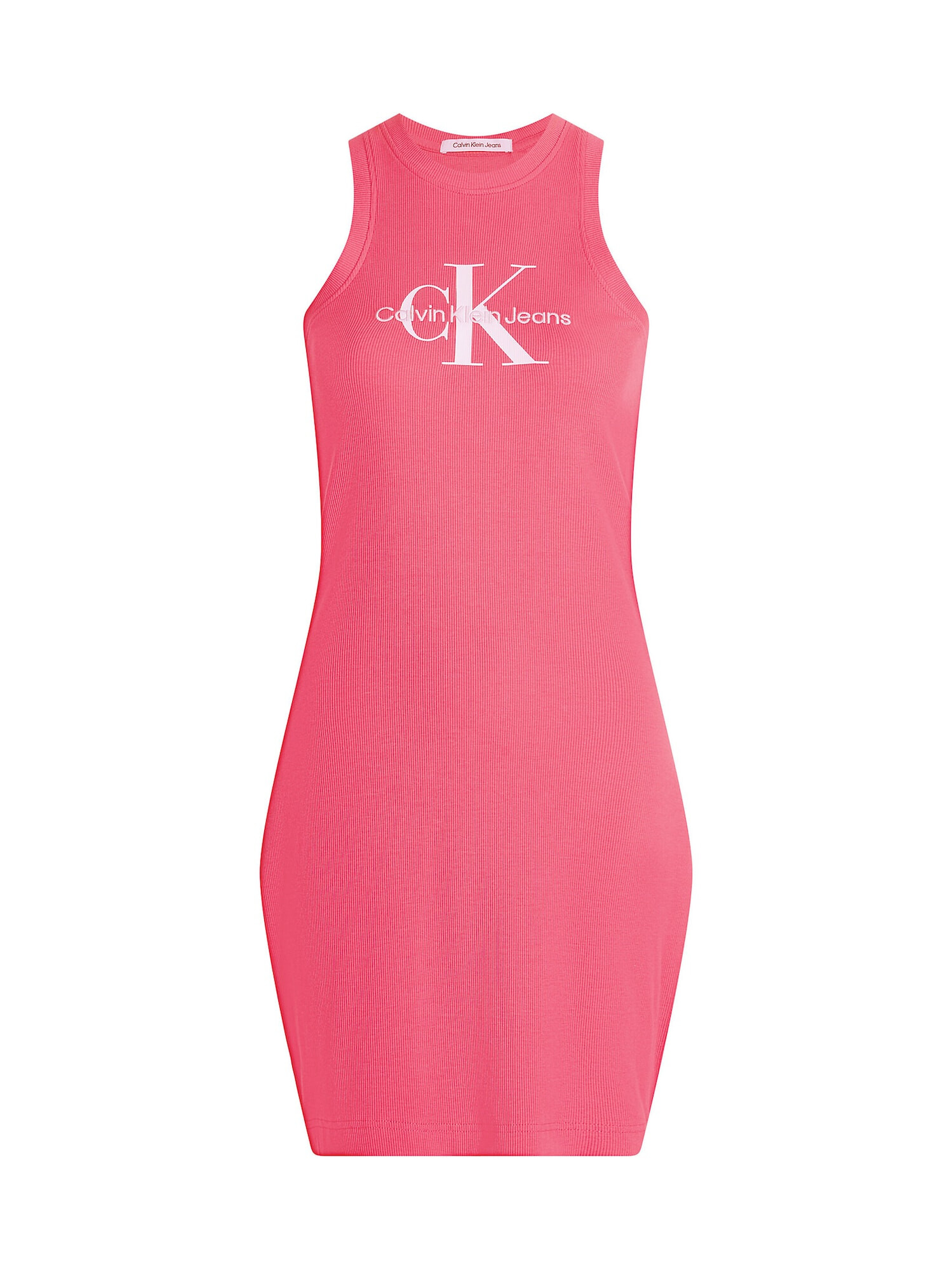 Calvin Klein Jeans Rochie rosé / alb - Pled.ro