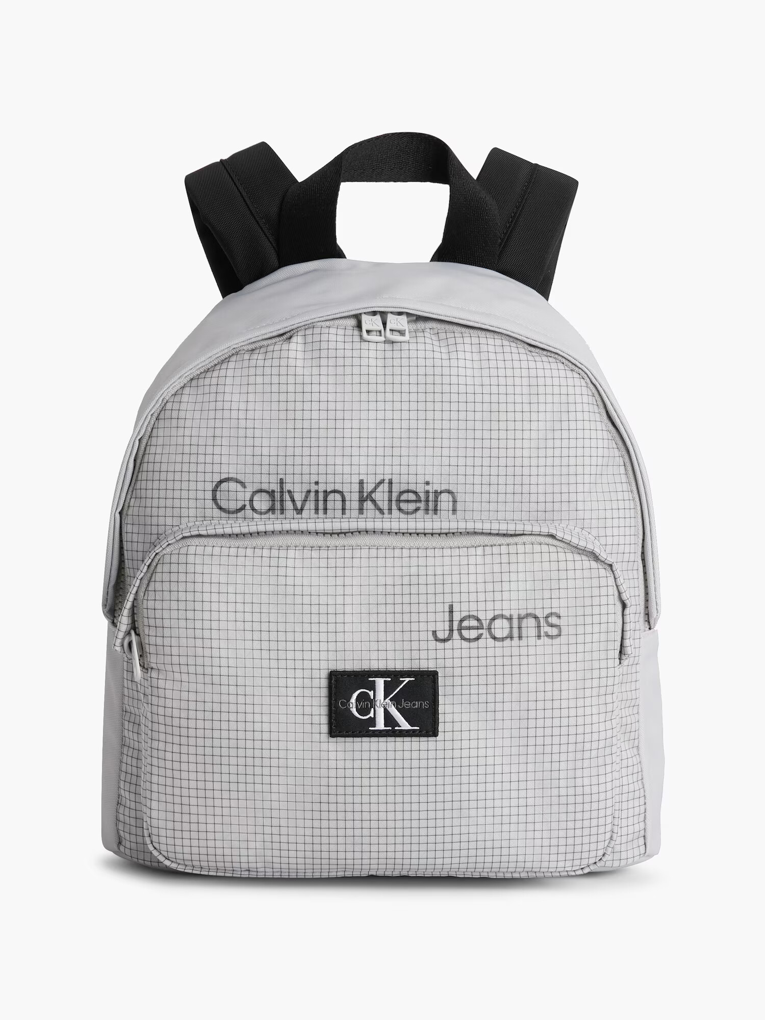 Calvin Klein Jeans Rucsac 'Seasonal' gri / gri metalic / negru / alb - Pled.ro