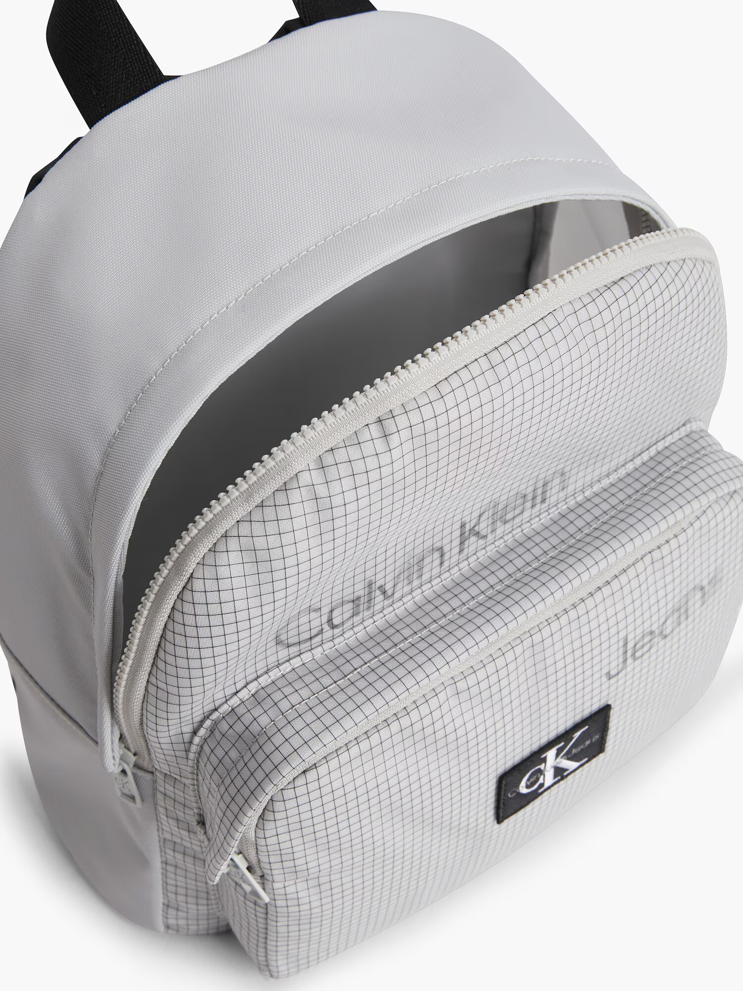 Calvin Klein Jeans Rucsac 'Seasonal' gri / gri metalic / negru / alb - Pled.ro