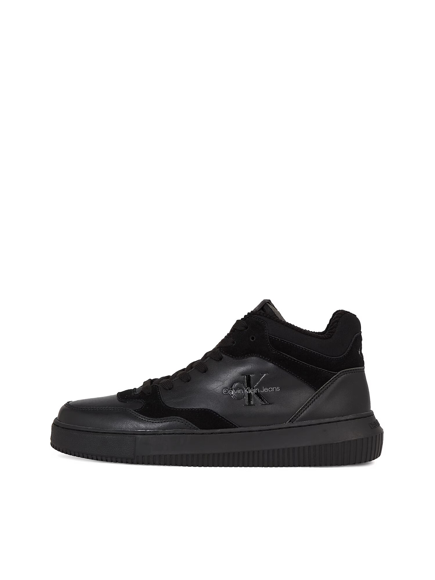 Calvin Klein Jeans Sneaker înalt negru / alb - Pled.ro