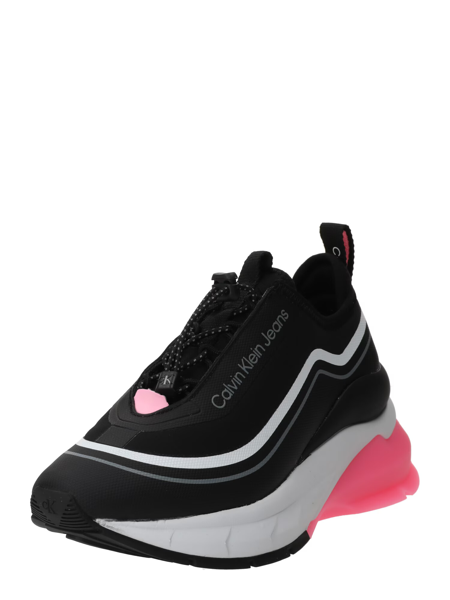 Calvin Klein Jeans Sneaker low albastru fumuriu / negru / alb - Pled.ro