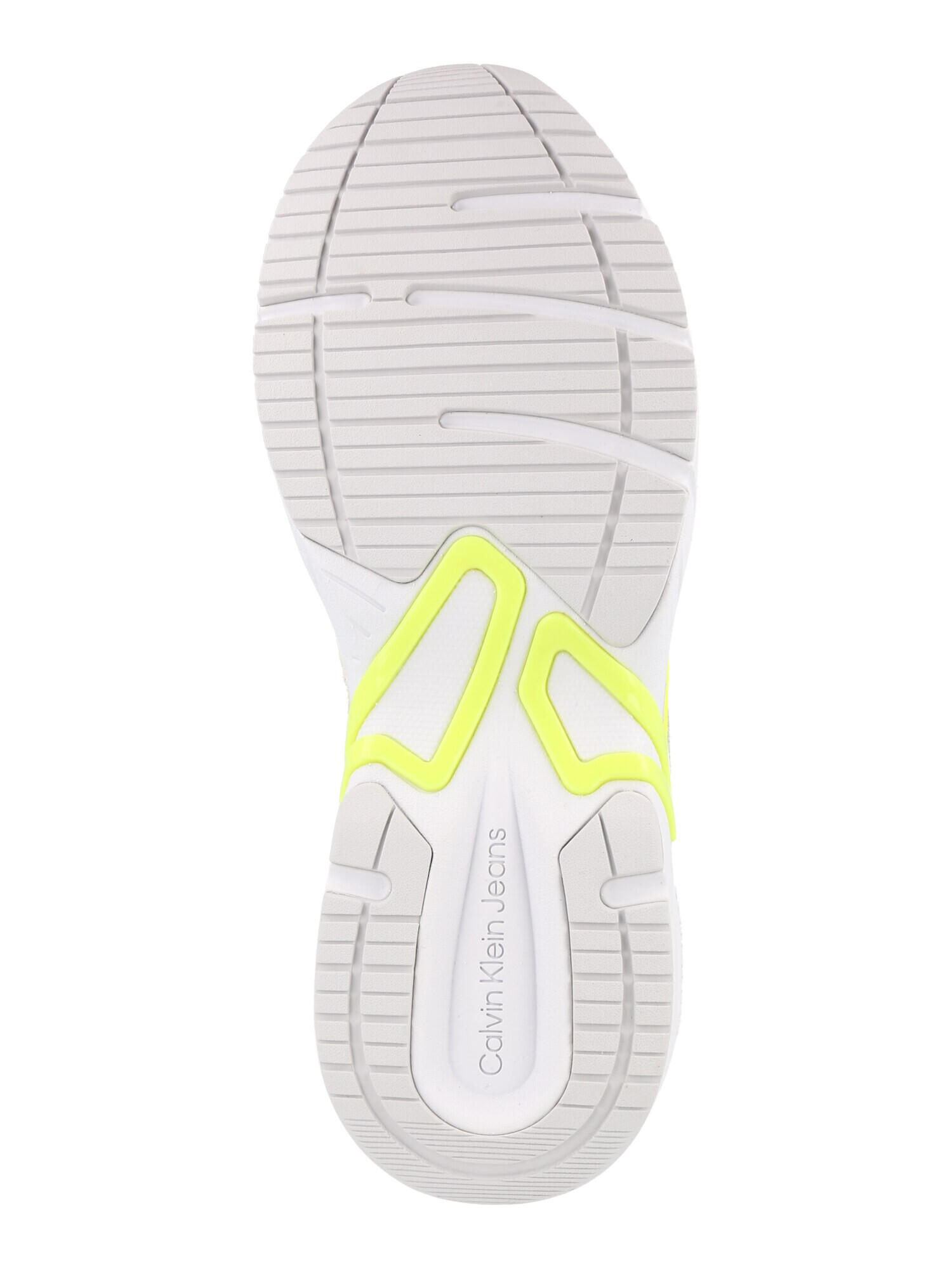 Calvin Klein Jeans Sneaker low bej / galben neon / alb - Pled.ro