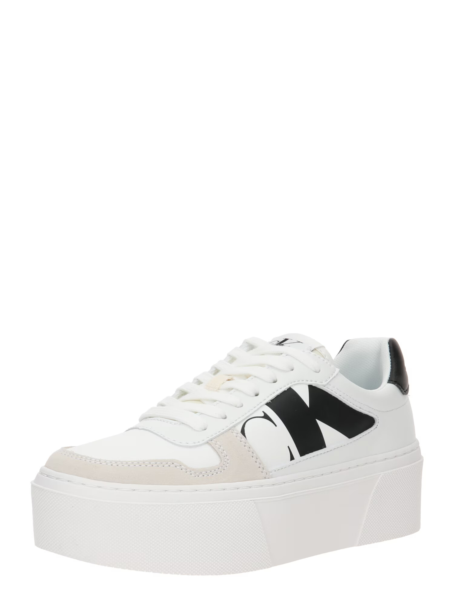 Calvin Klein Jeans Sneaker low bej / negru / alb - Pled.ro