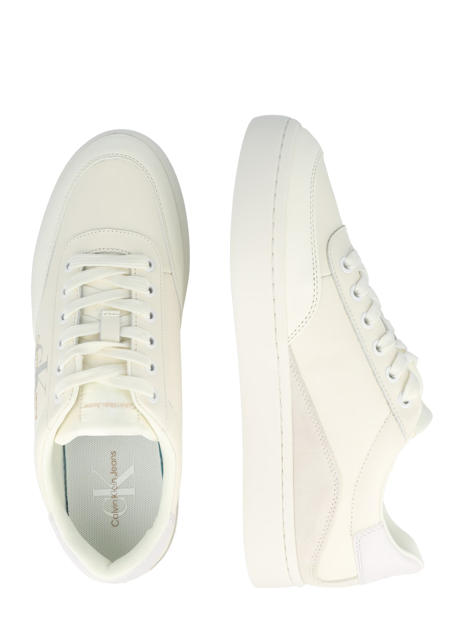 Calvin Klein Jeans Sneaker low crem / bej deschis / gri - Pled.ro