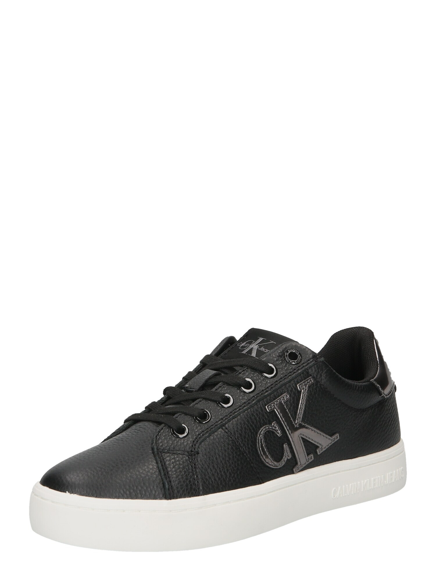 Calvin Klein Jeans Sneaker low gri închis / negru - Pled.ro