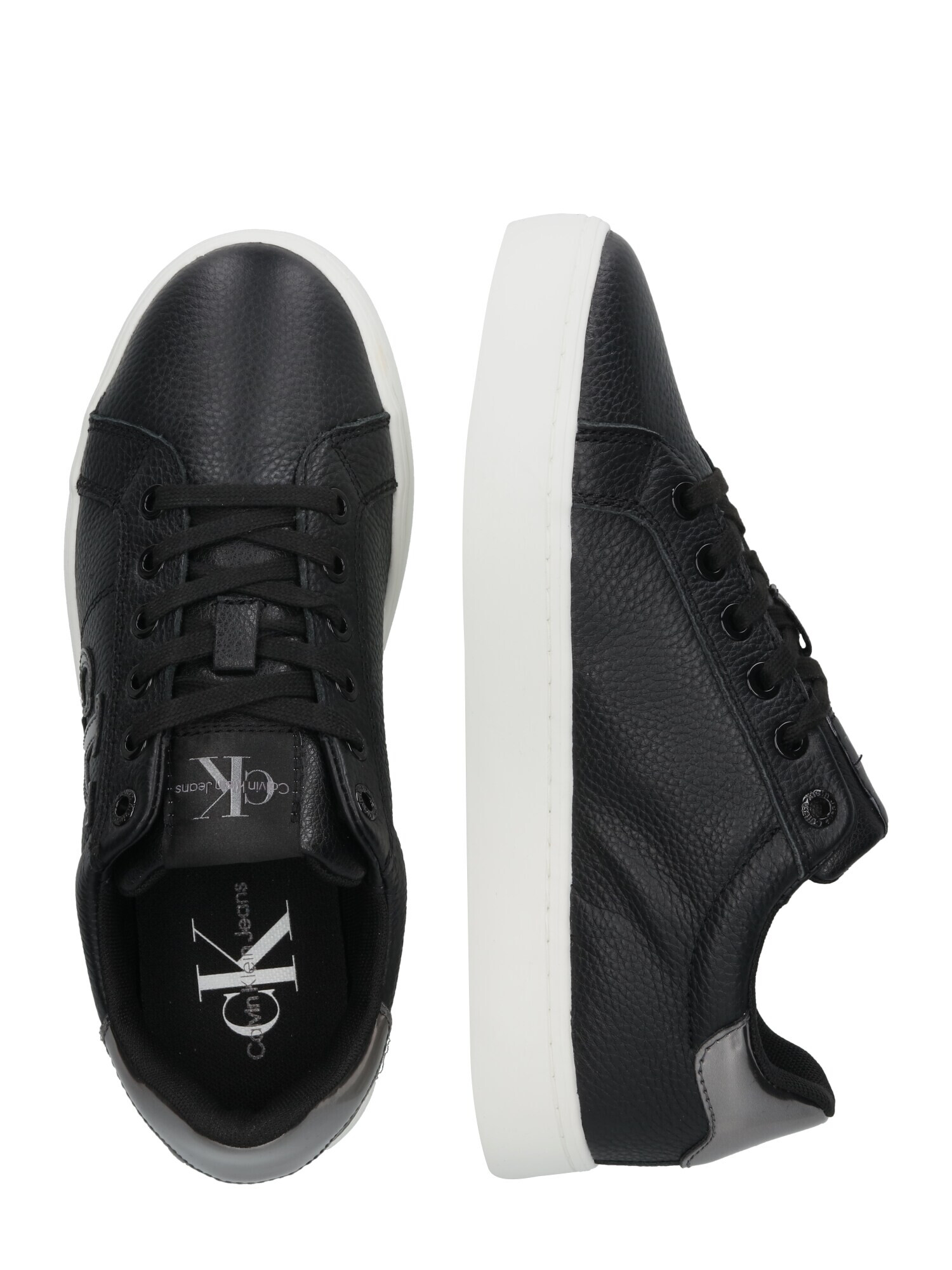 Calvin Klein Jeans Sneaker low gri închis / negru - Pled.ro