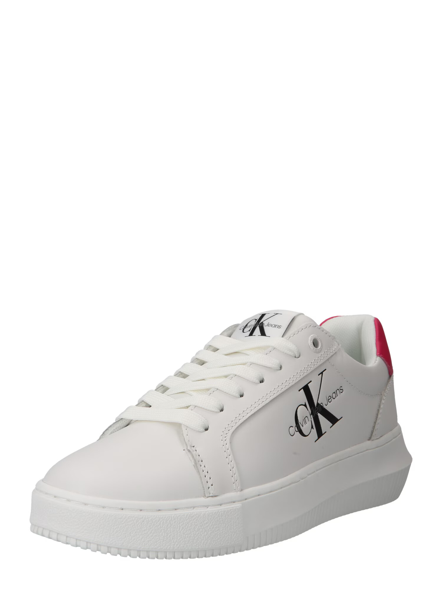 Calvin Klein Jeans Sneaker low roz zmeură / negru / alb - Pled.ro