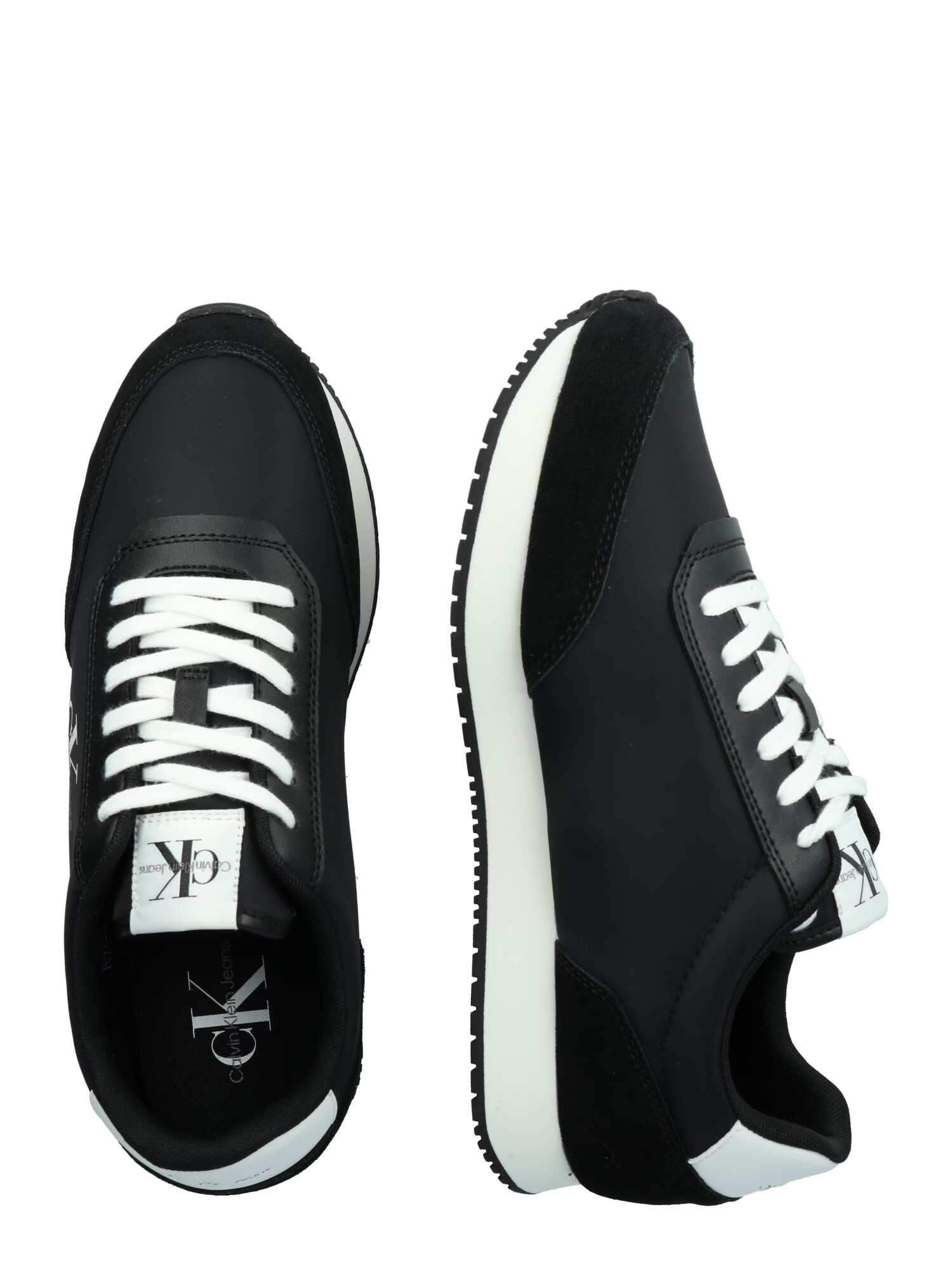 Calvin Klein Jeans Sneaker low 'SCOOTER' negru / alb - Pled.ro