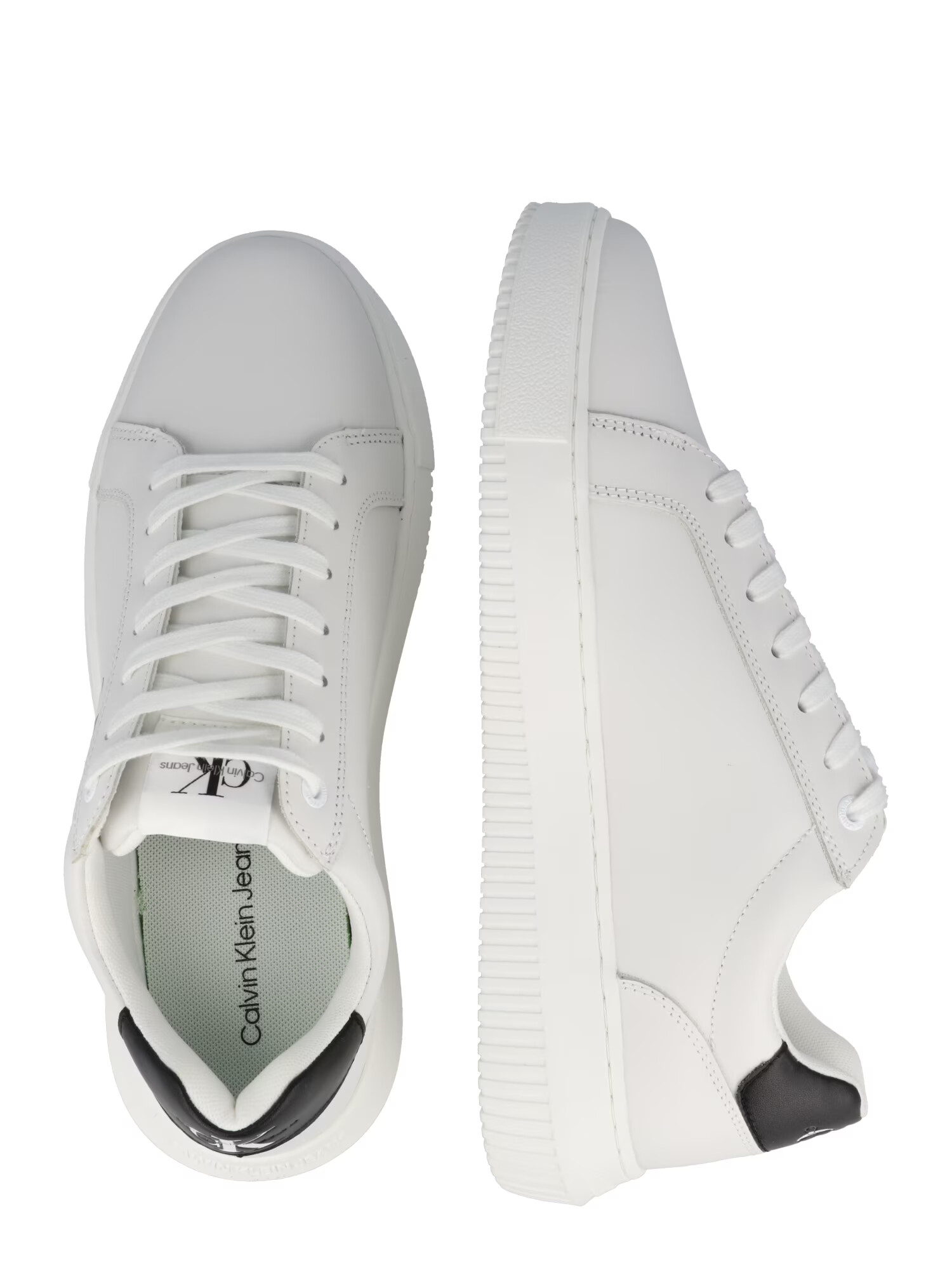 Calvin Klein Jeans Sneaker low 'SEAMUS' negru / alb - Pled.ro