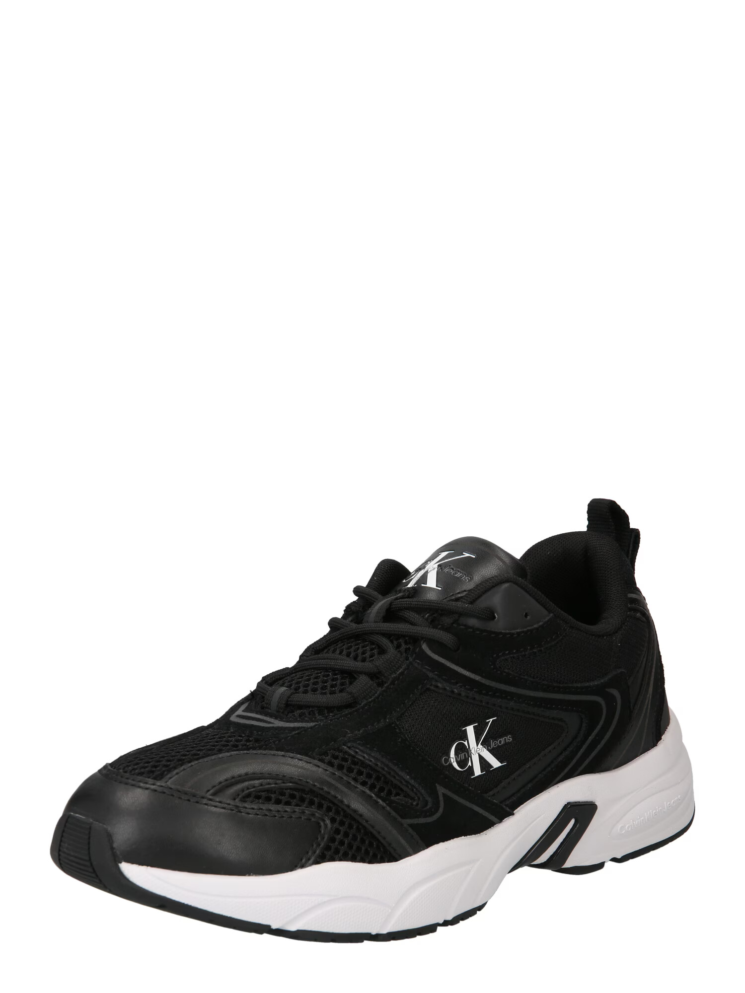 Calvin Klein Jeans Sneaker low 'Zion' negru / alb - Pled.ro