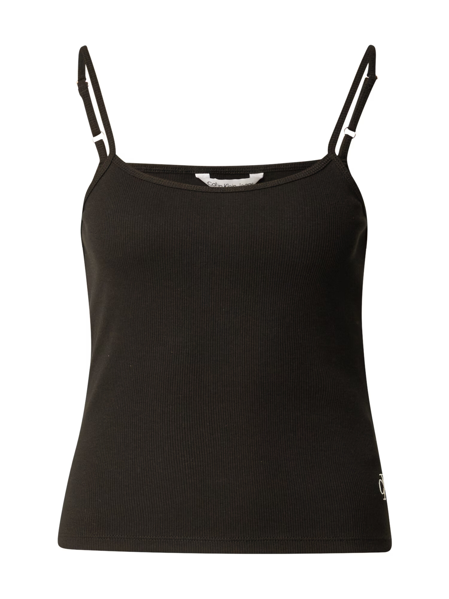 Calvin Klein Jeans Top negru / alb - Pled.ro