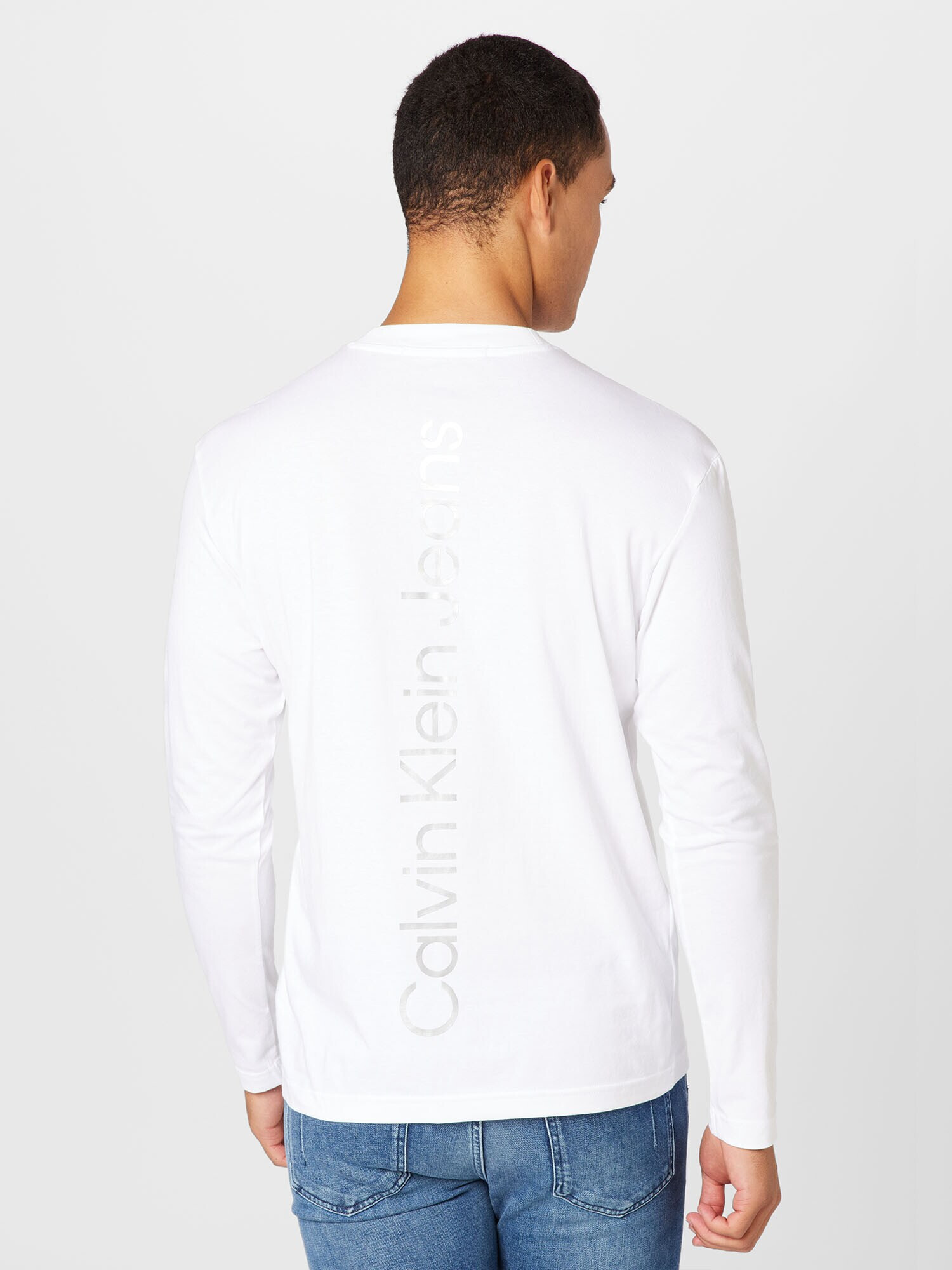 Calvin Klein Jeans Tricou alb - Pled.ro