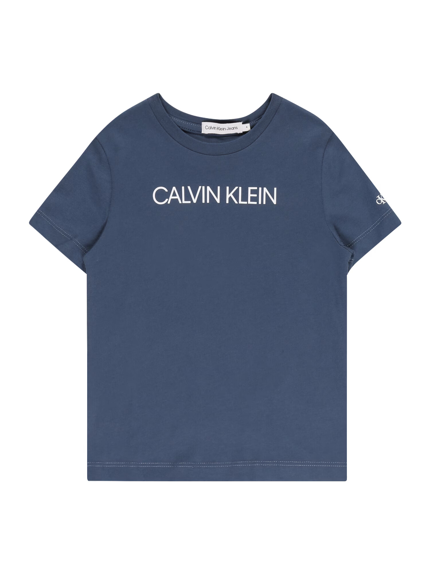 Calvin Klein Jeans Tricou albastru / alb - Pled.ro