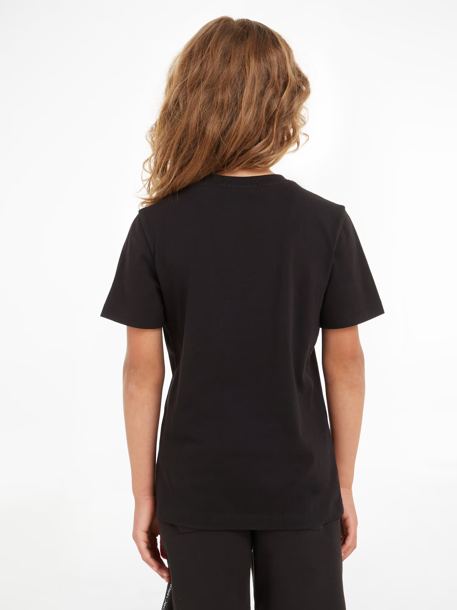 Calvin Klein Jeans Tricou albastru deschis / negru / alb - Pled.ro