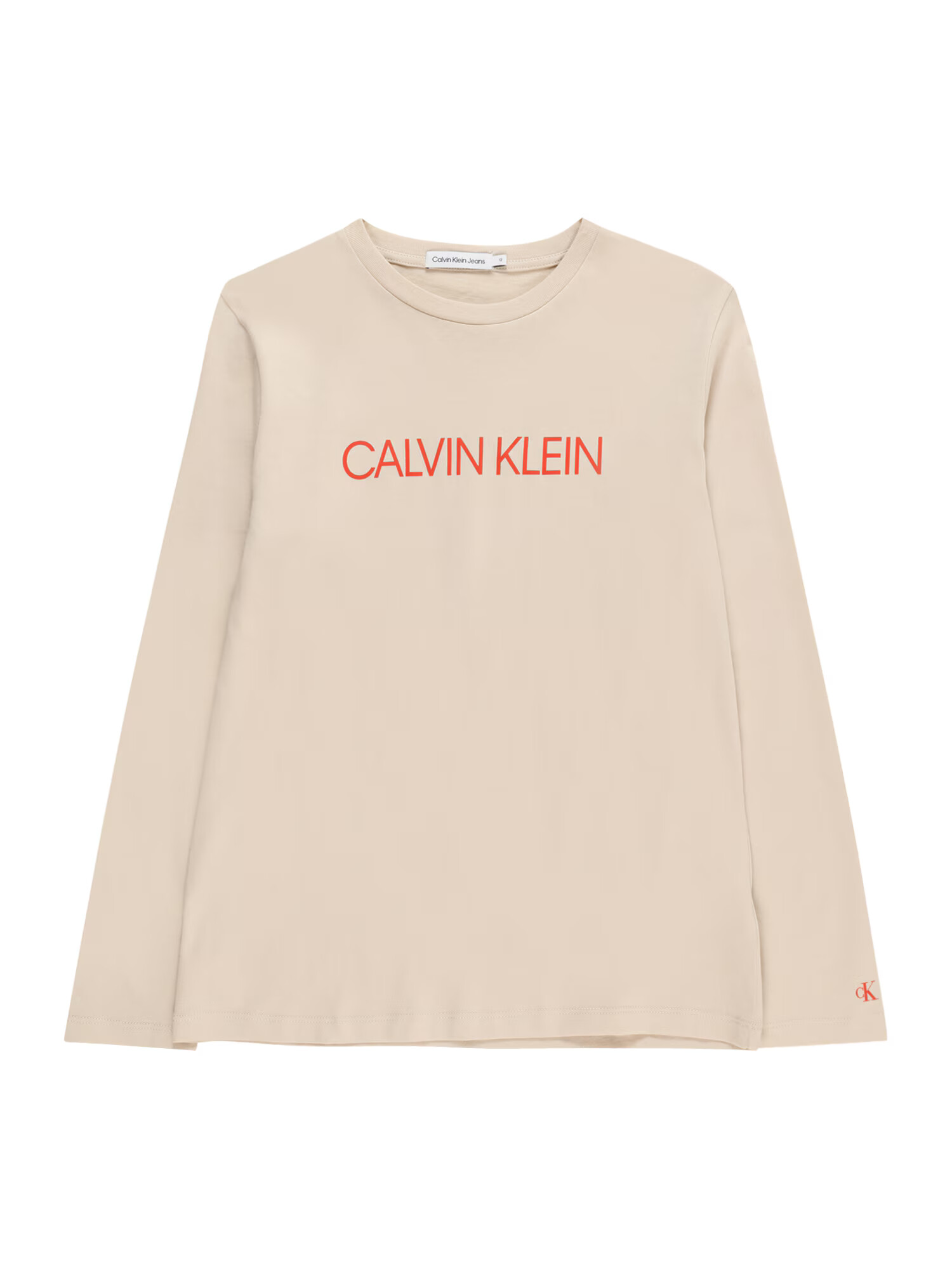 Calvin Klein Jeans Tricou bej deschis / portocaliu - Pled.ro