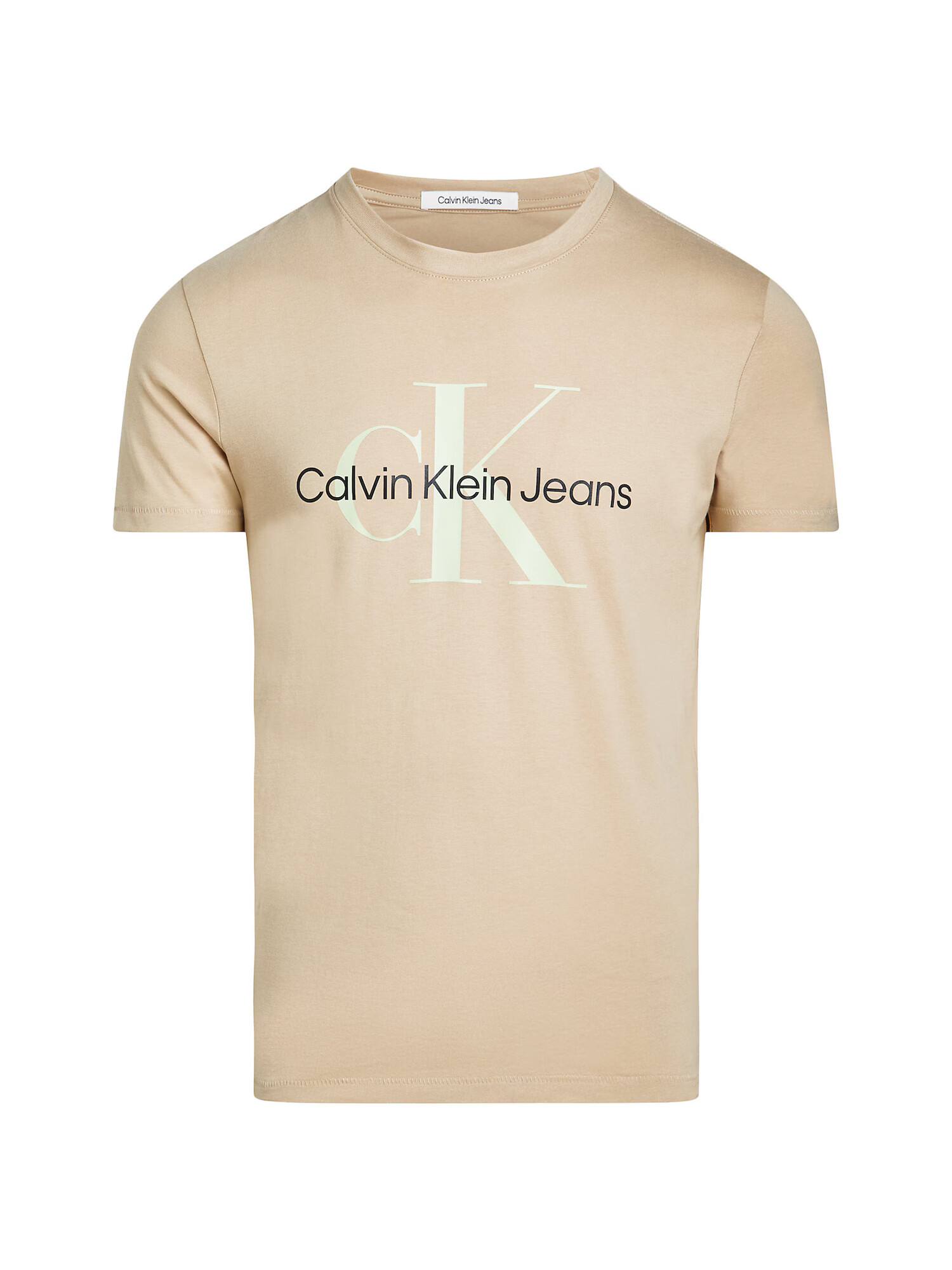 Calvin Klein Jeans Tricou crem / negru / alb - Pled.ro