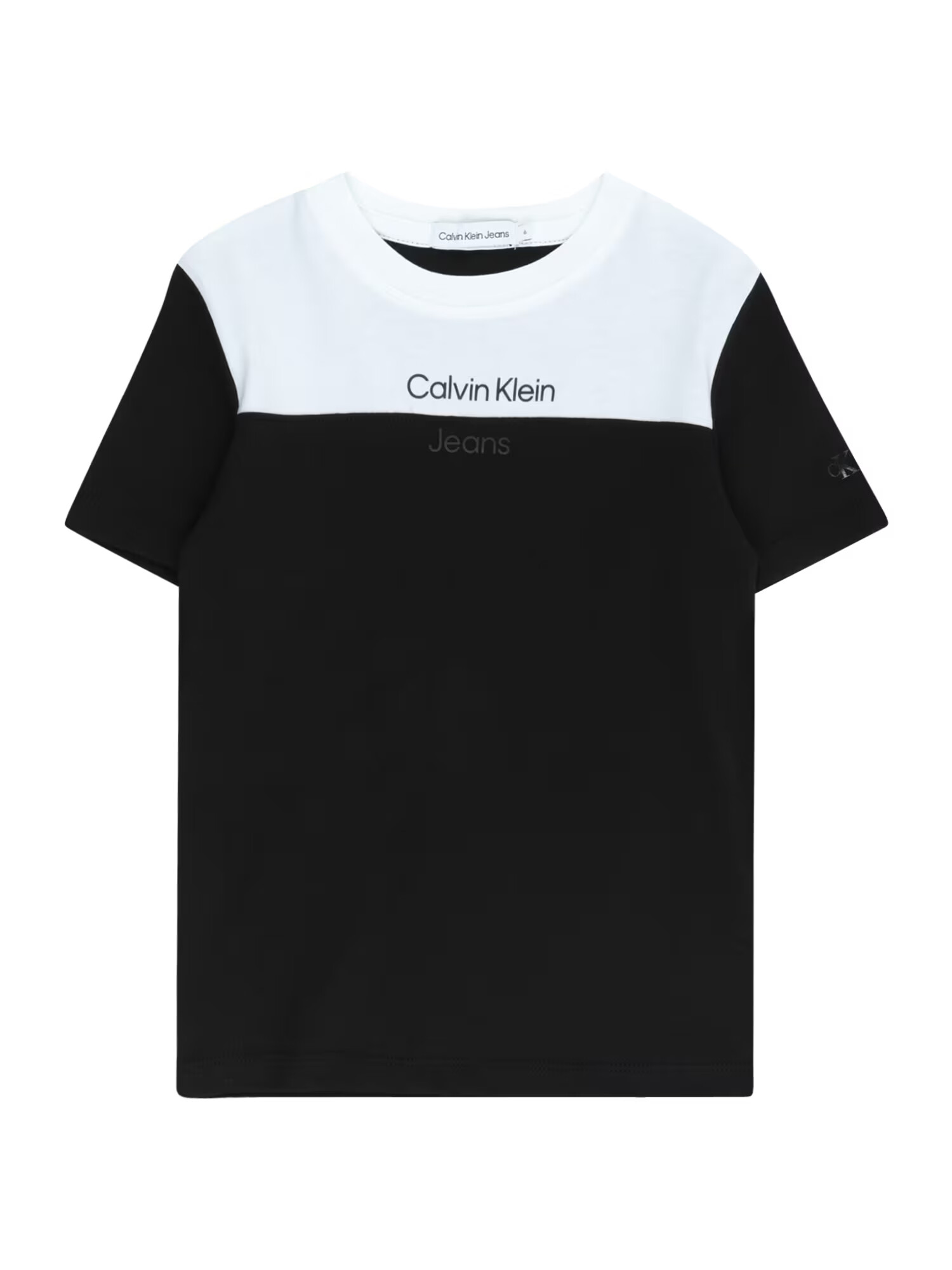 Calvin Klein Jeans Tricou gri închis / negru / alb - Pled.ro