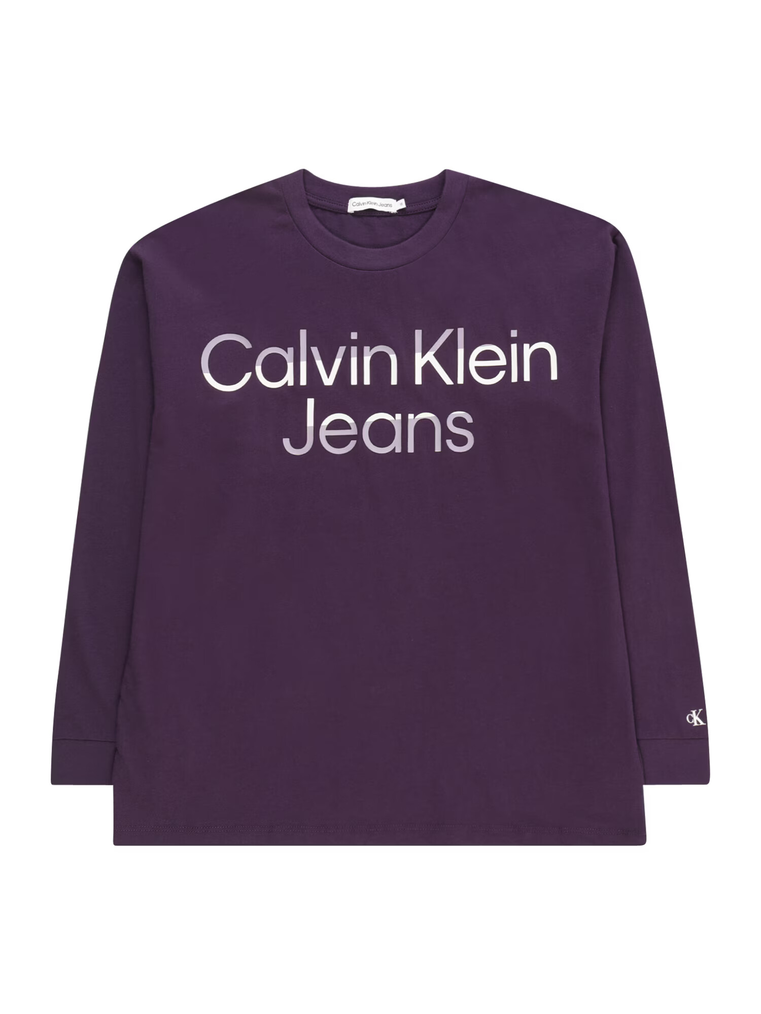 Calvin Klein Jeans Tricou 'HERO' mov pastel / mov închis / alb - Pled.ro