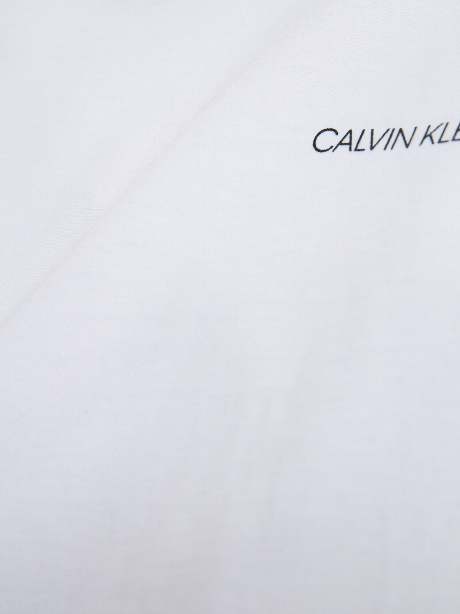 Calvin Klein Jeans Tricou negru / alb - Pled.ro