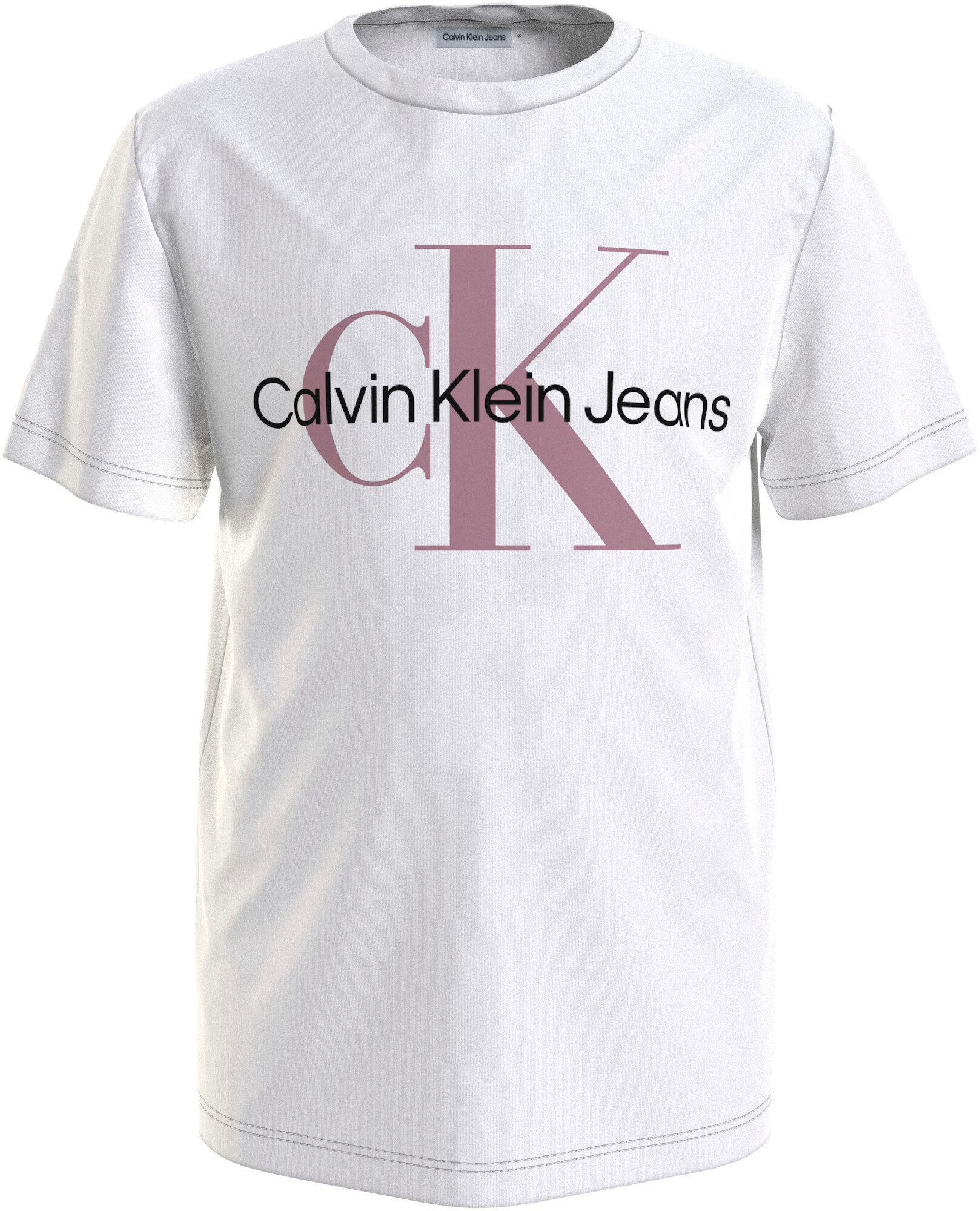 Calvin Klein Jeans Tricou roz / negru / alb - Pled.ro