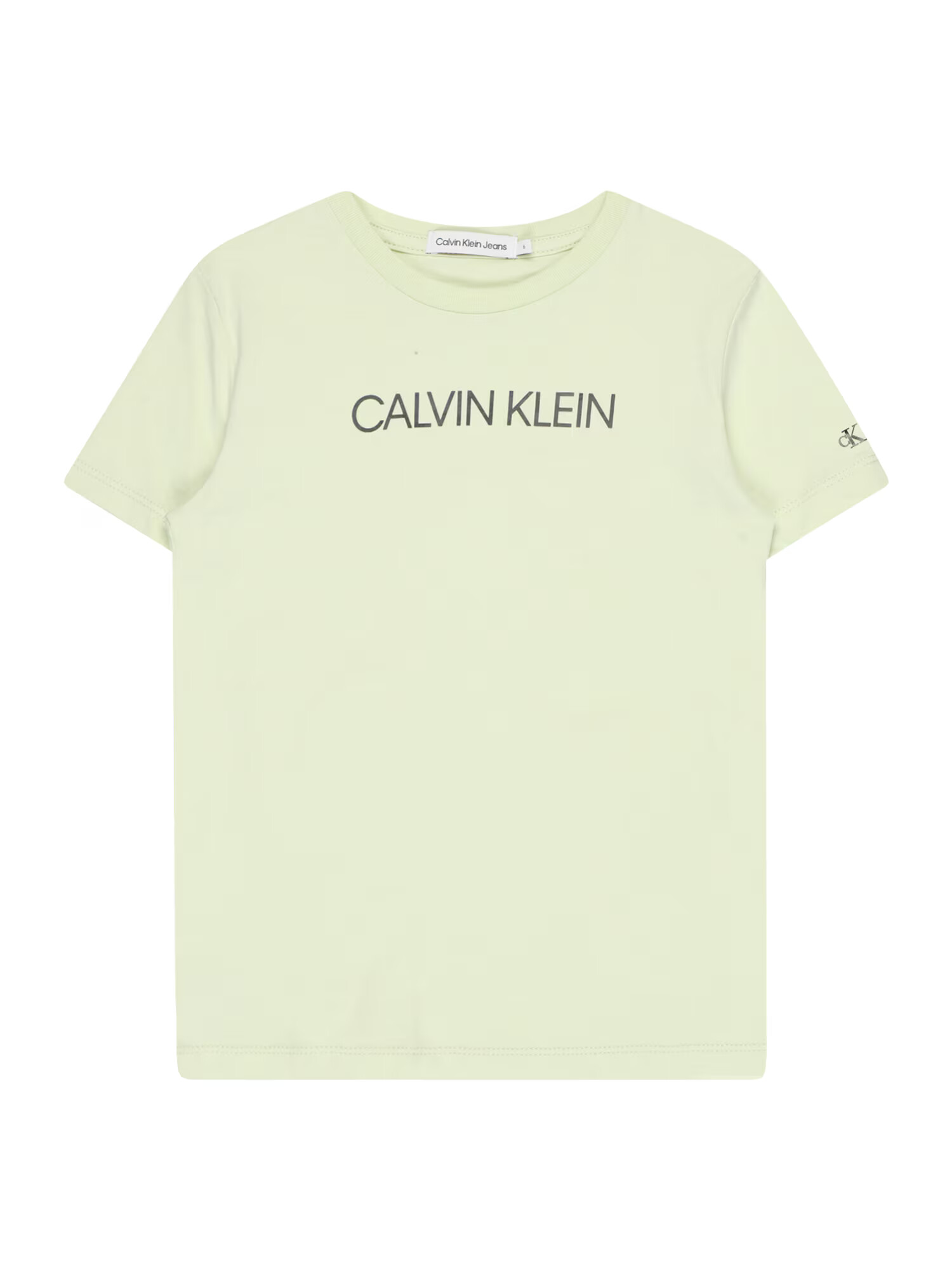 Calvin Klein Jeans Tricou verde deschis / negru - Pled.ro