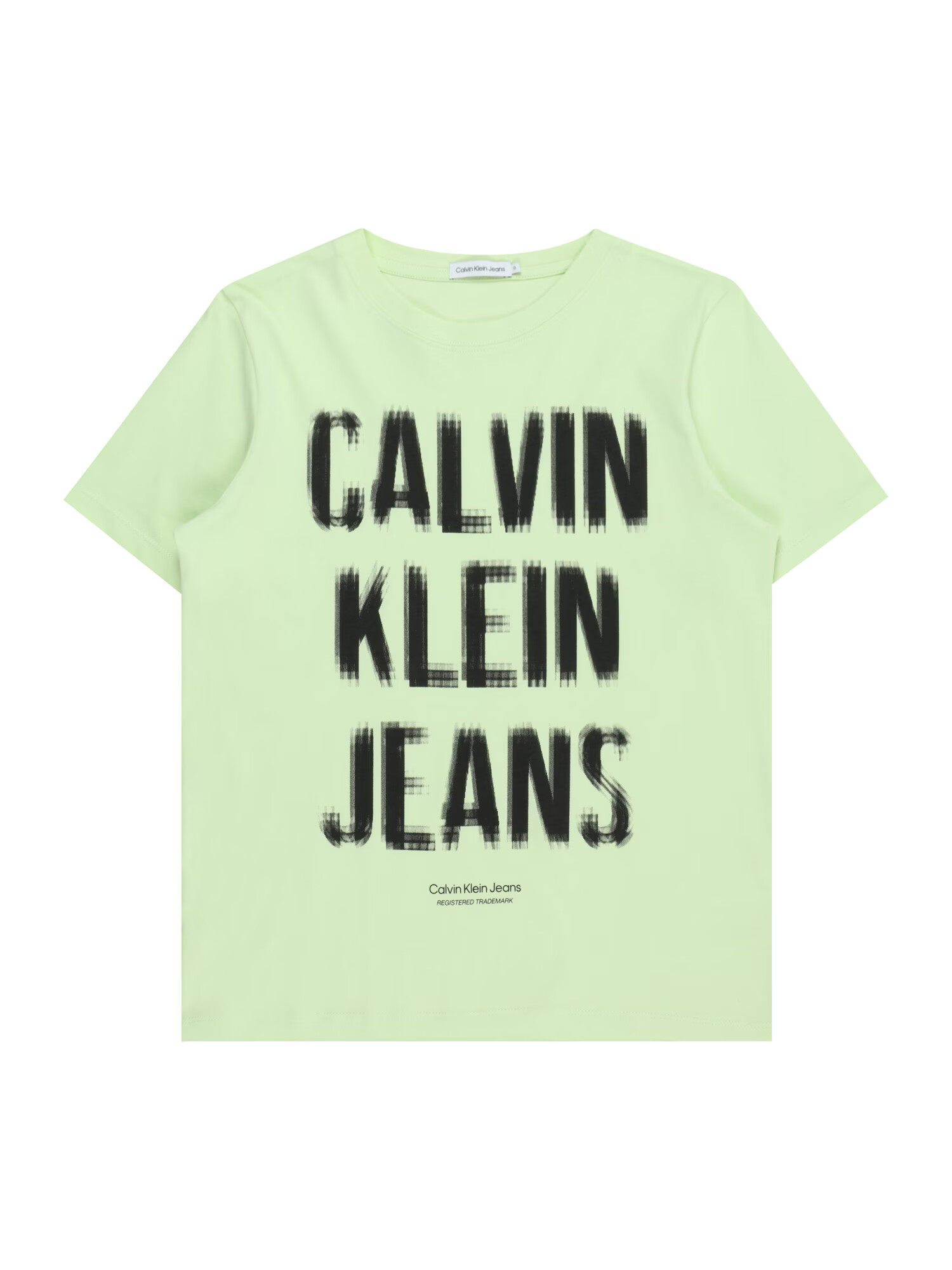 Calvin Klein Jeans Tricou verde deschis / negru - Pled.ro