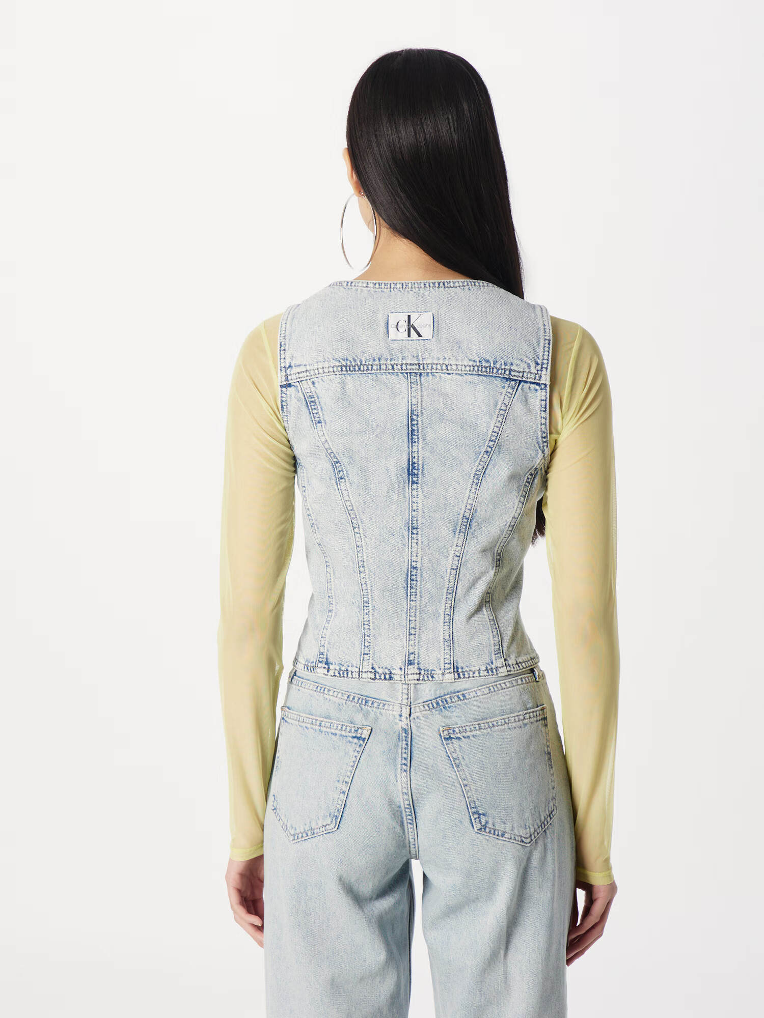 Calvin Klein Jeans Vestă albastru deschis - Pled.ro