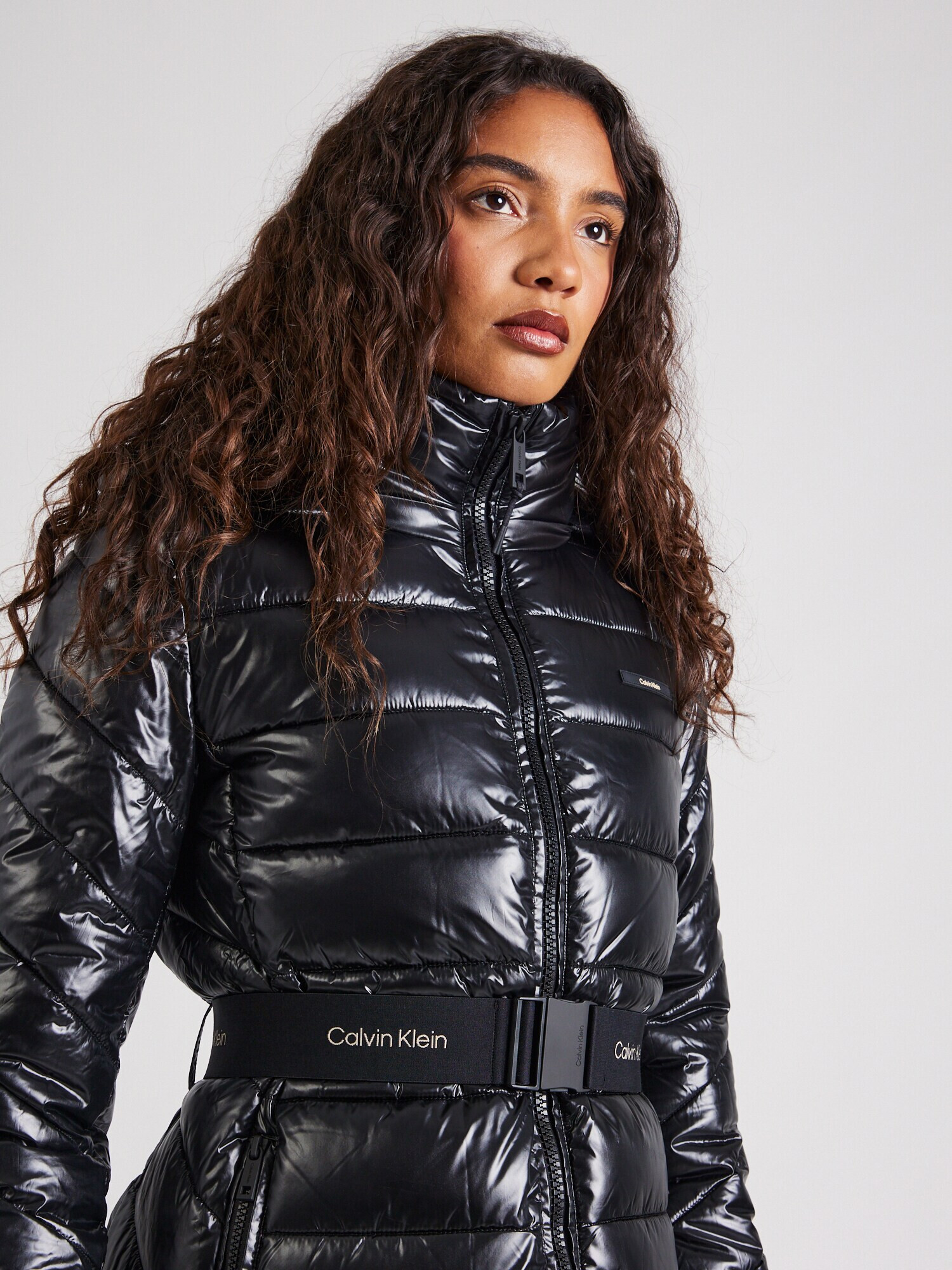 Calvin Klein Palton de iarnă negru - Pled.ro