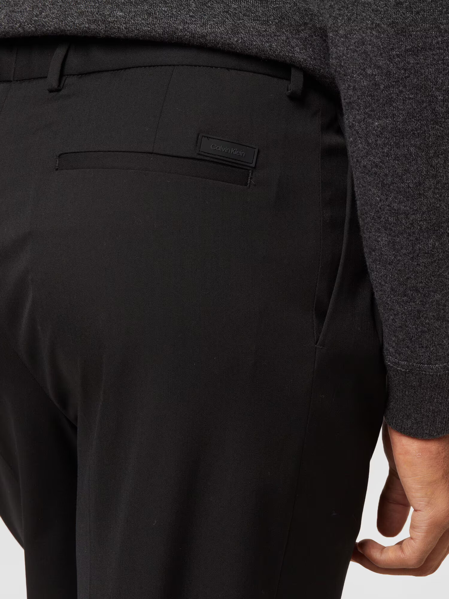 Calvin Klein Pantaloni cutați negru - Pled.ro