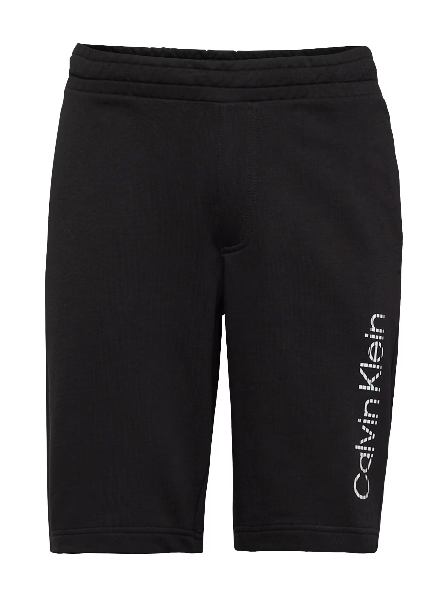 Calvin Klein Pantaloni 'DEGRADE' negru / alb - Pled.ro